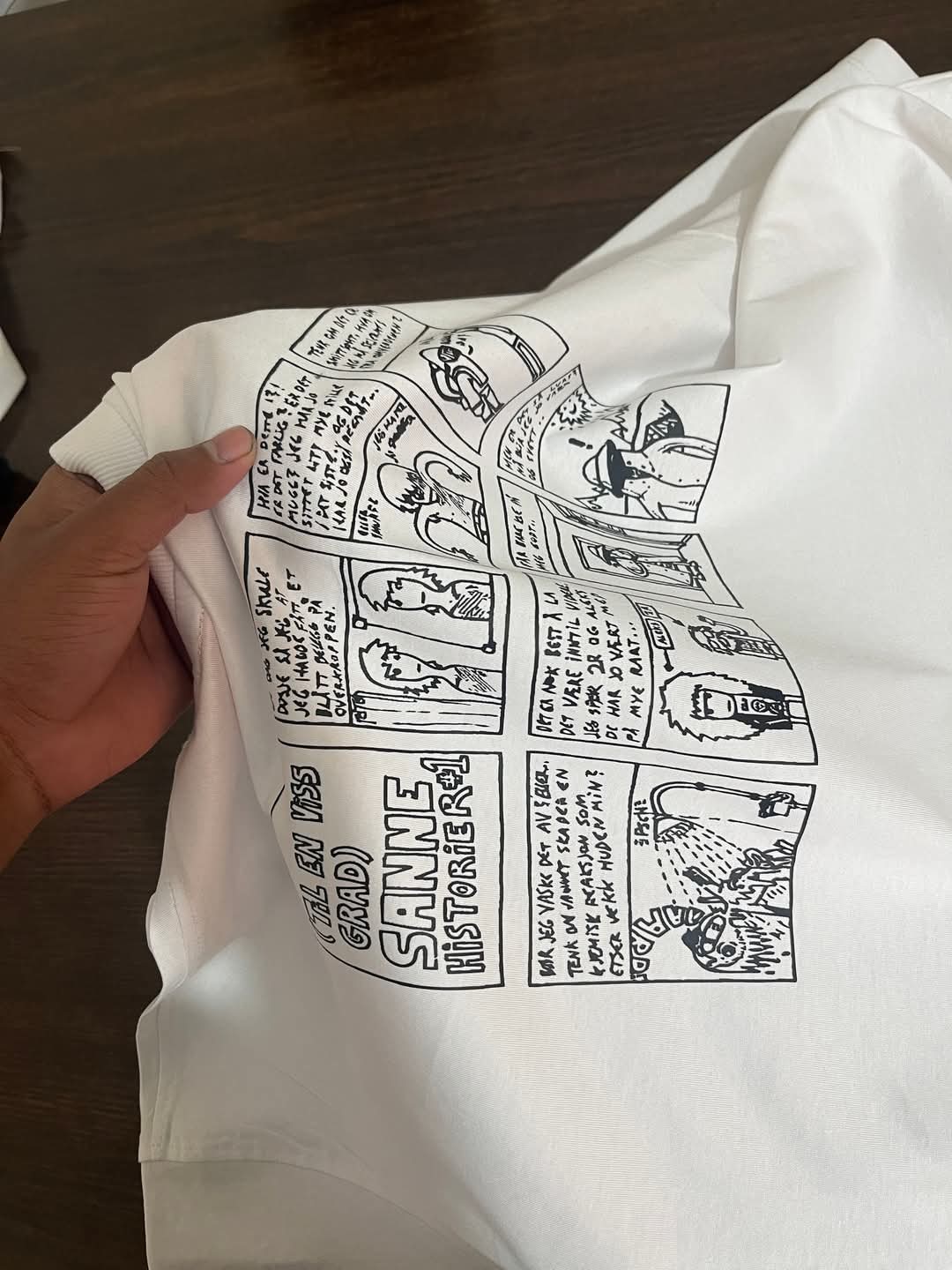 Comic oversized t-shirt 200 GSM_img_6