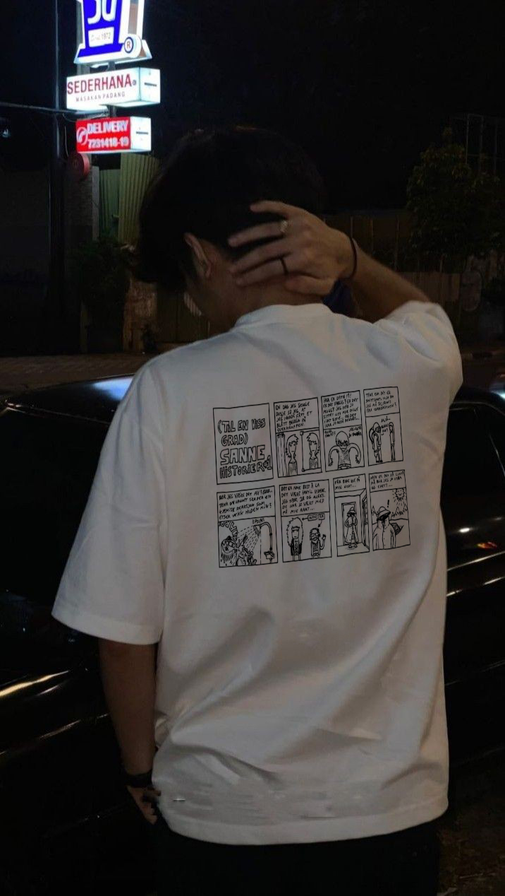 Comic oversized t-shirt 200 GSM