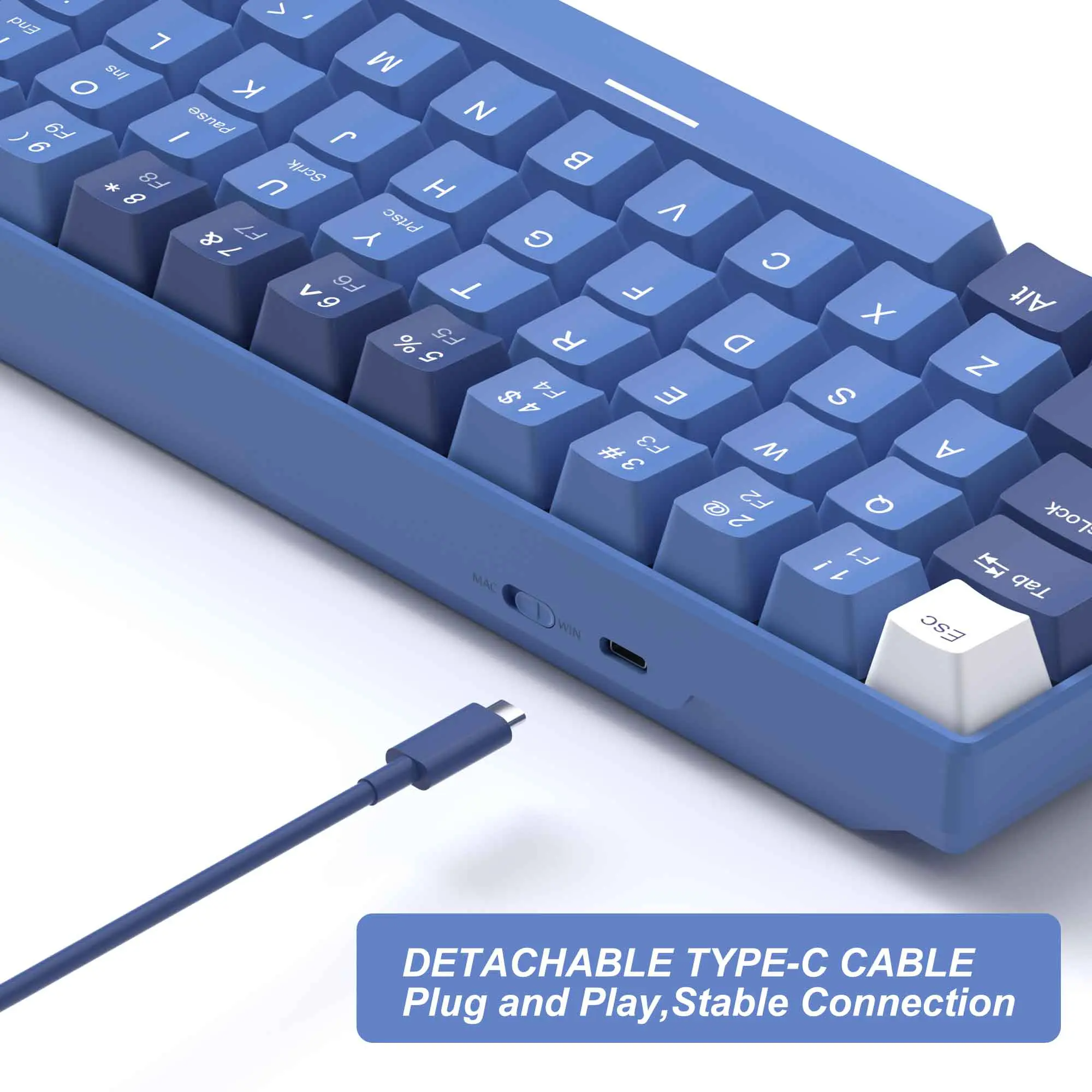 (Sold Out) MAGEGEE MK-BOX (UPGRADED VERSION) 68 Keys Hotswap Mechanical keyboard_img_3