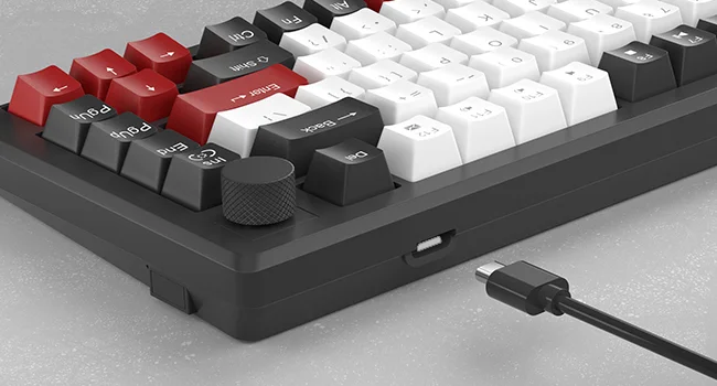 (Sold Out) MAGEGEE STAR75 Wired Mechanical Keyboard - Red Switch_img_2