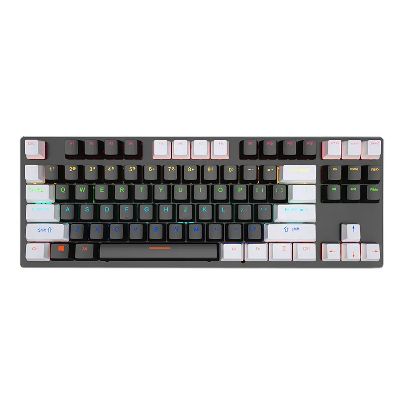 LEAVEN K550 TKL 87 Keys Hot Swappable Wired Mechanical Gaming Keyboard_img_5