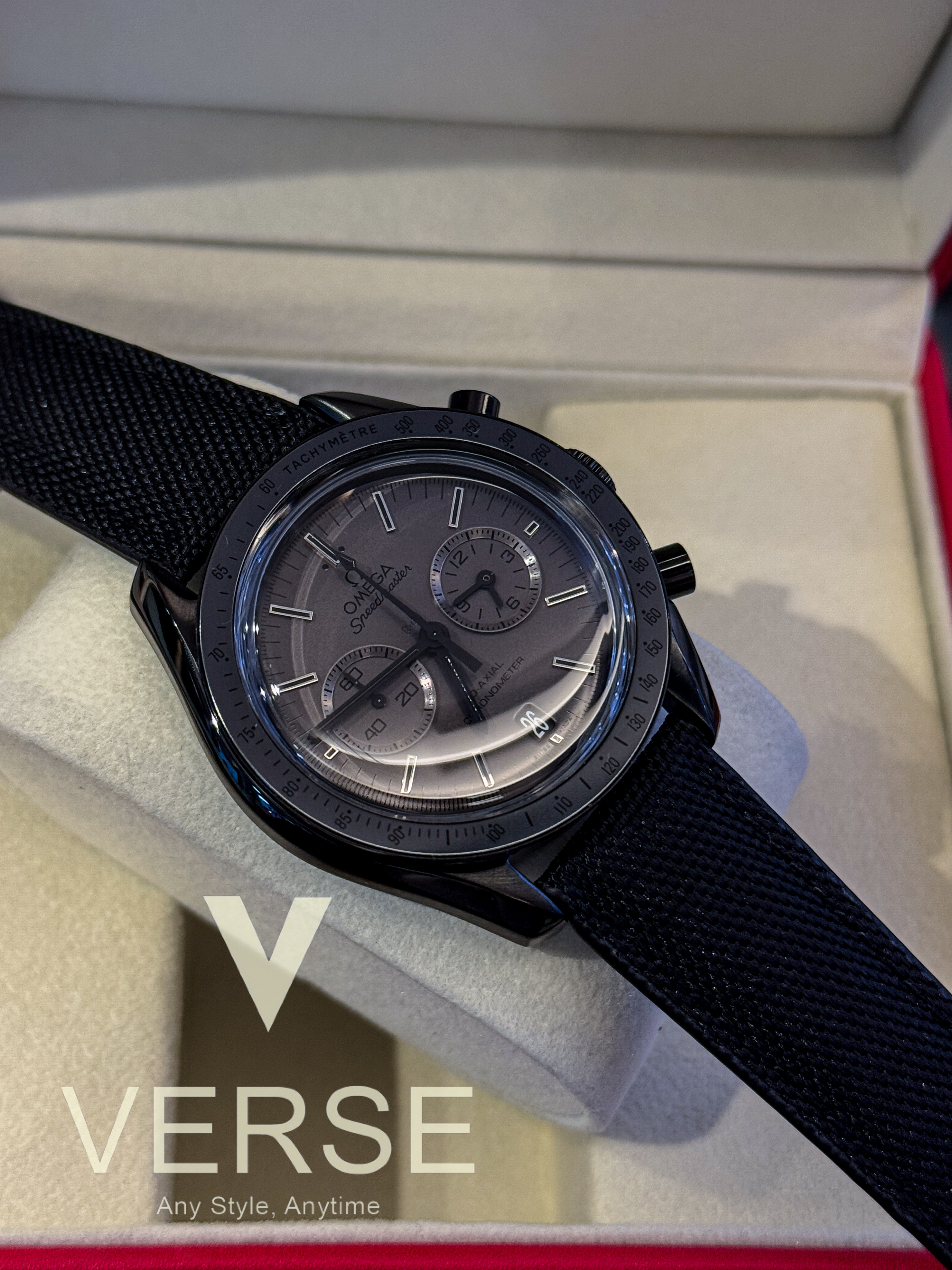 Omega Moonwatch Dark side