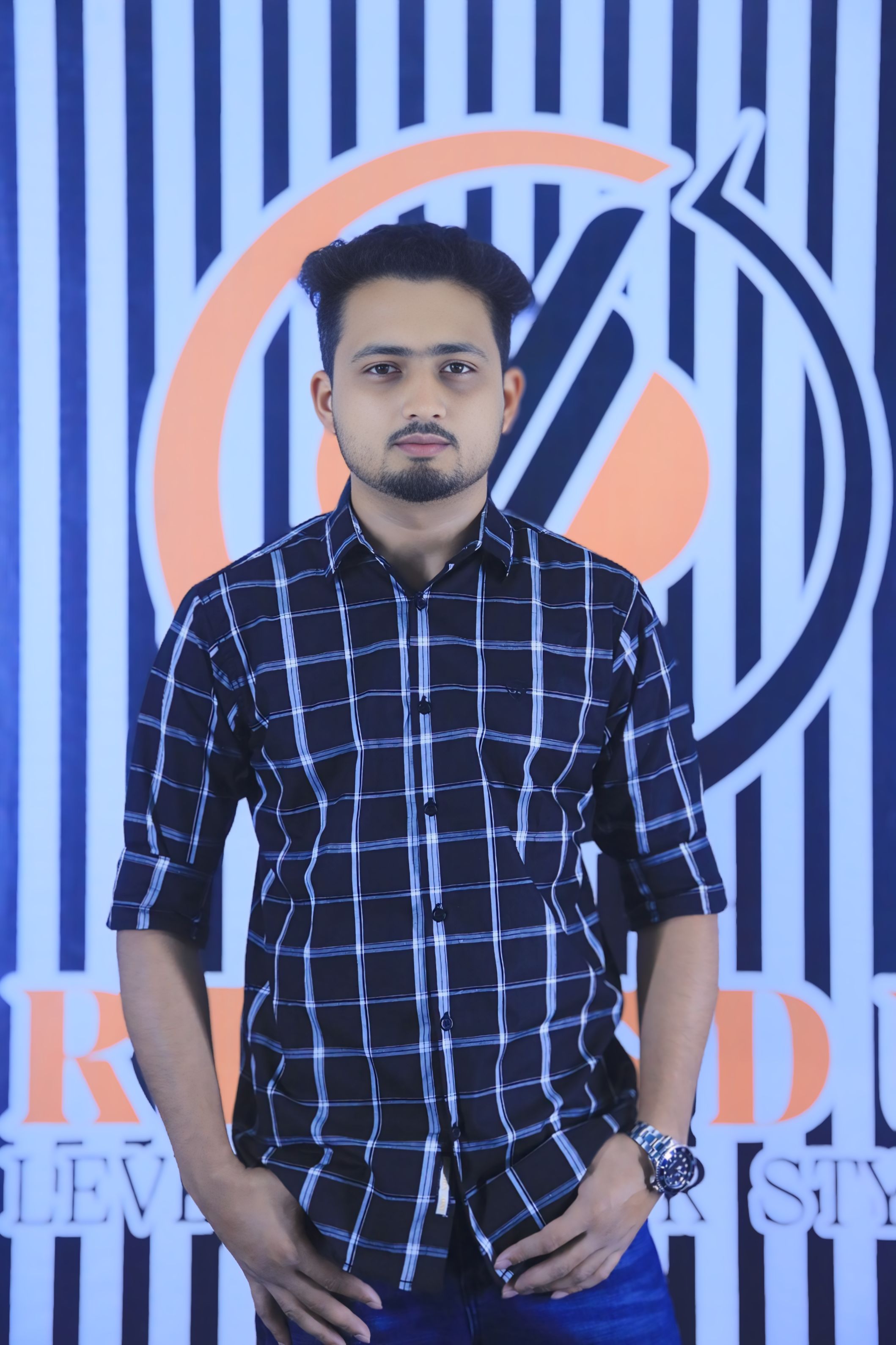 classic black and white checkered shirt_img_0