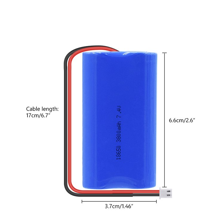 7.4v 2.5a lithium ion battery