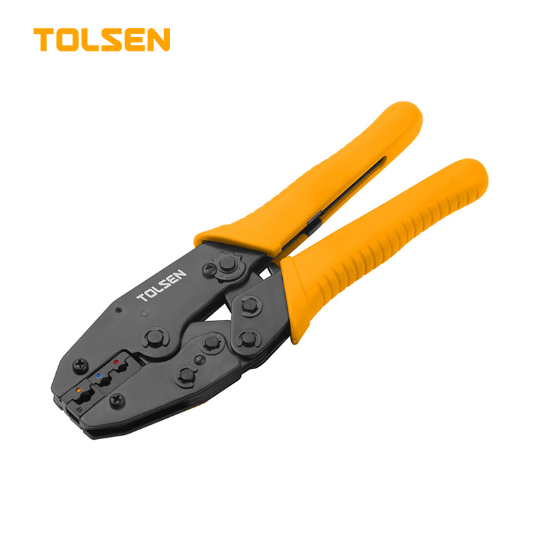 Tolsen 8.7" Rachet Crimping Plier (8.7 Inch or 220mm) Model: 38056