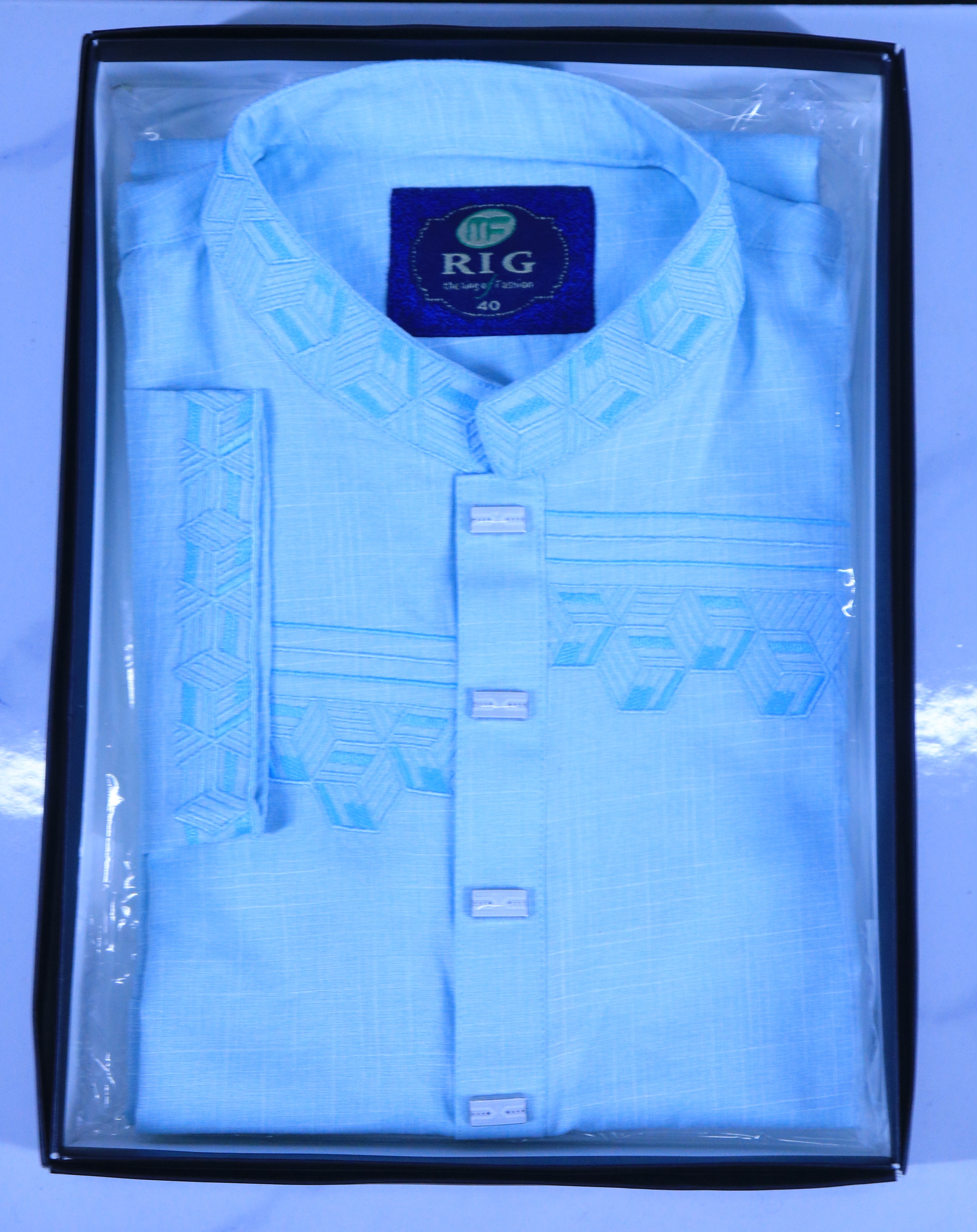 sky blue Panjabi_img_0