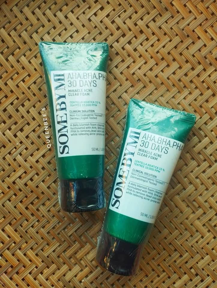 Some By MI AHA, BHA,PHA 30days Miracle Acne Clear Foam