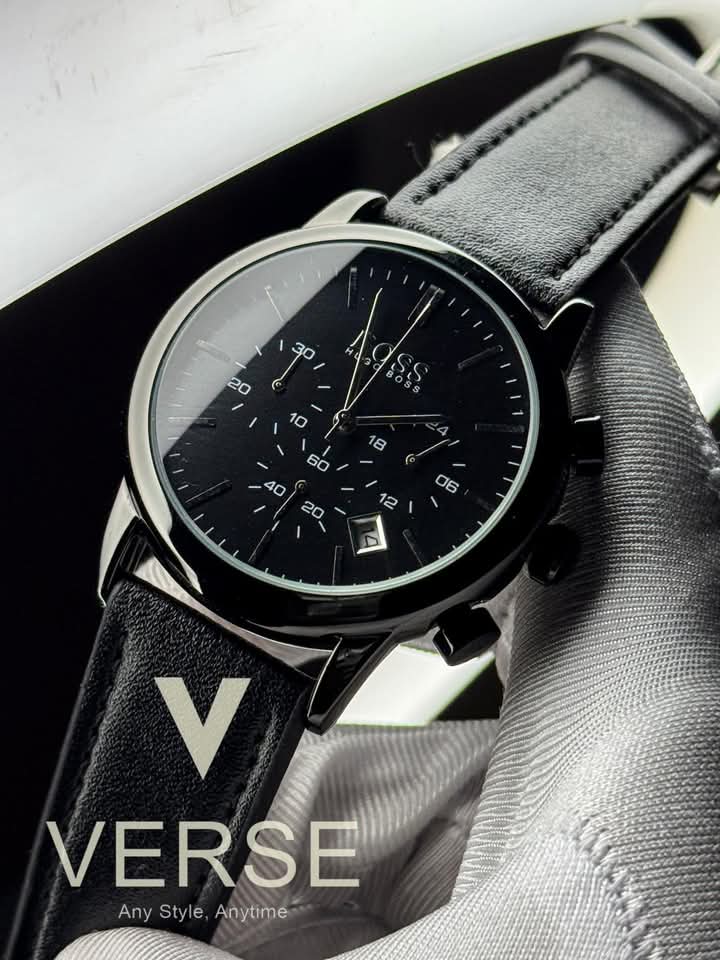 Boss belt three crhono full black