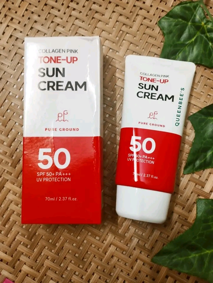 Collagen Pink Tone up Sun Cream (70ml)
