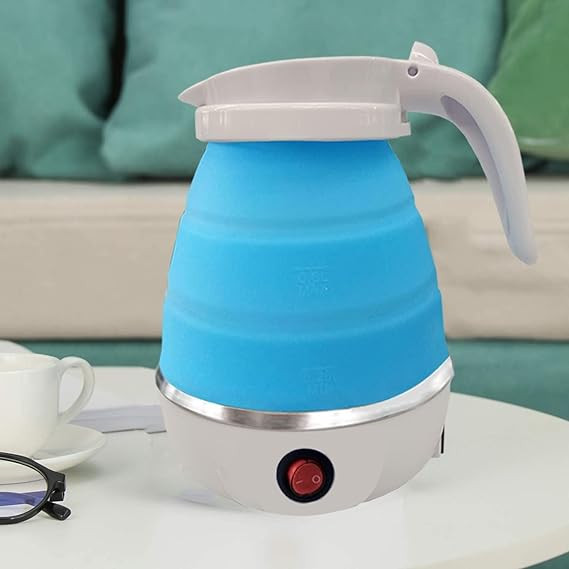 Foldable Travel Electric Kettle-Blue Color_img_0