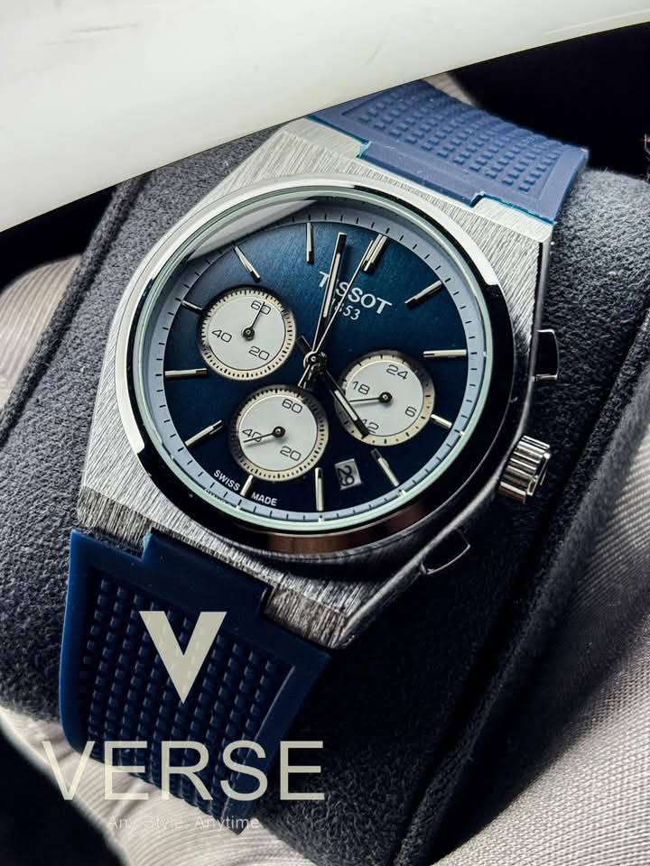 Tissot PRX fiber blue belt blue dial