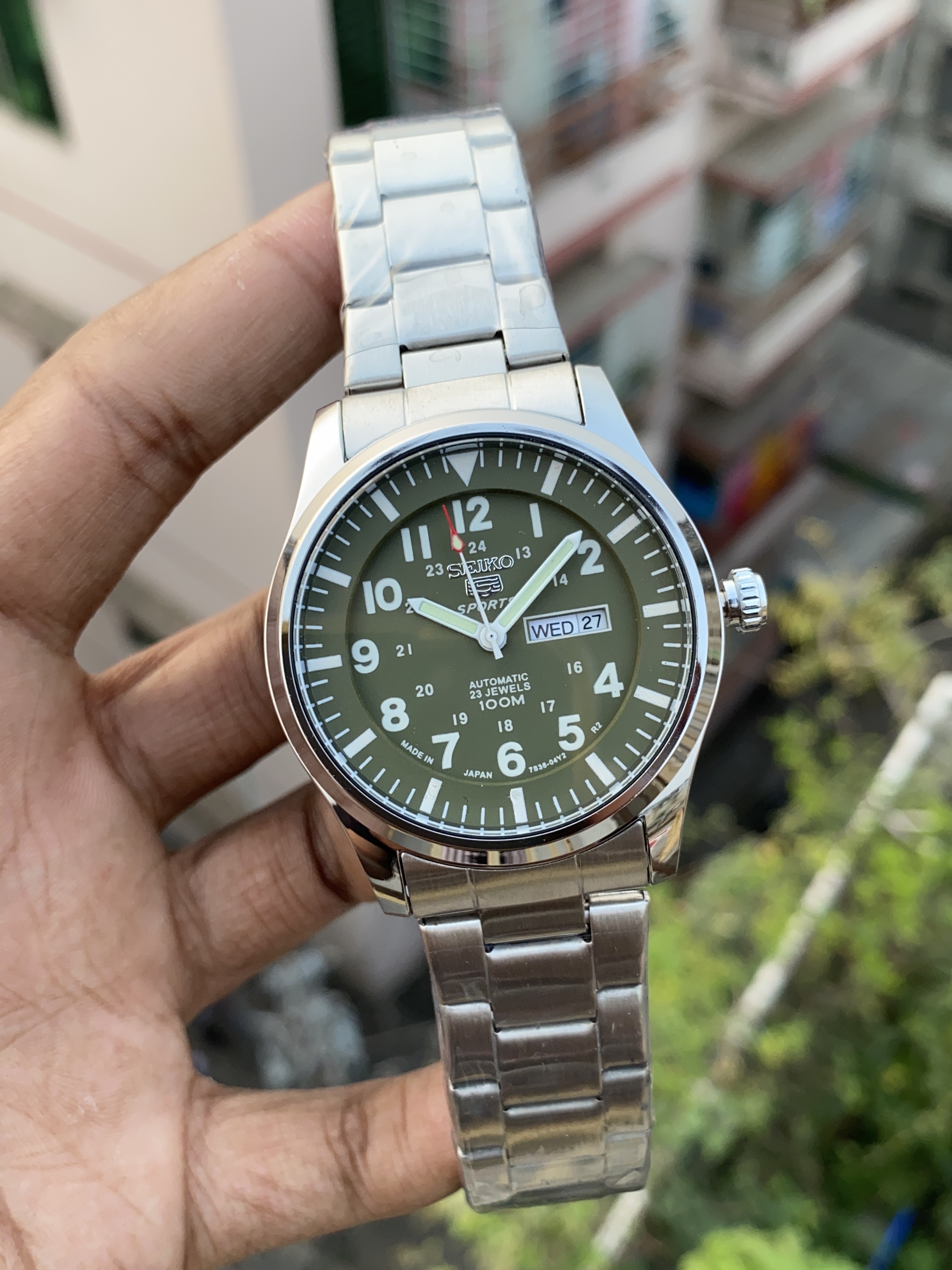 SEIKO daydate green dial_img_0