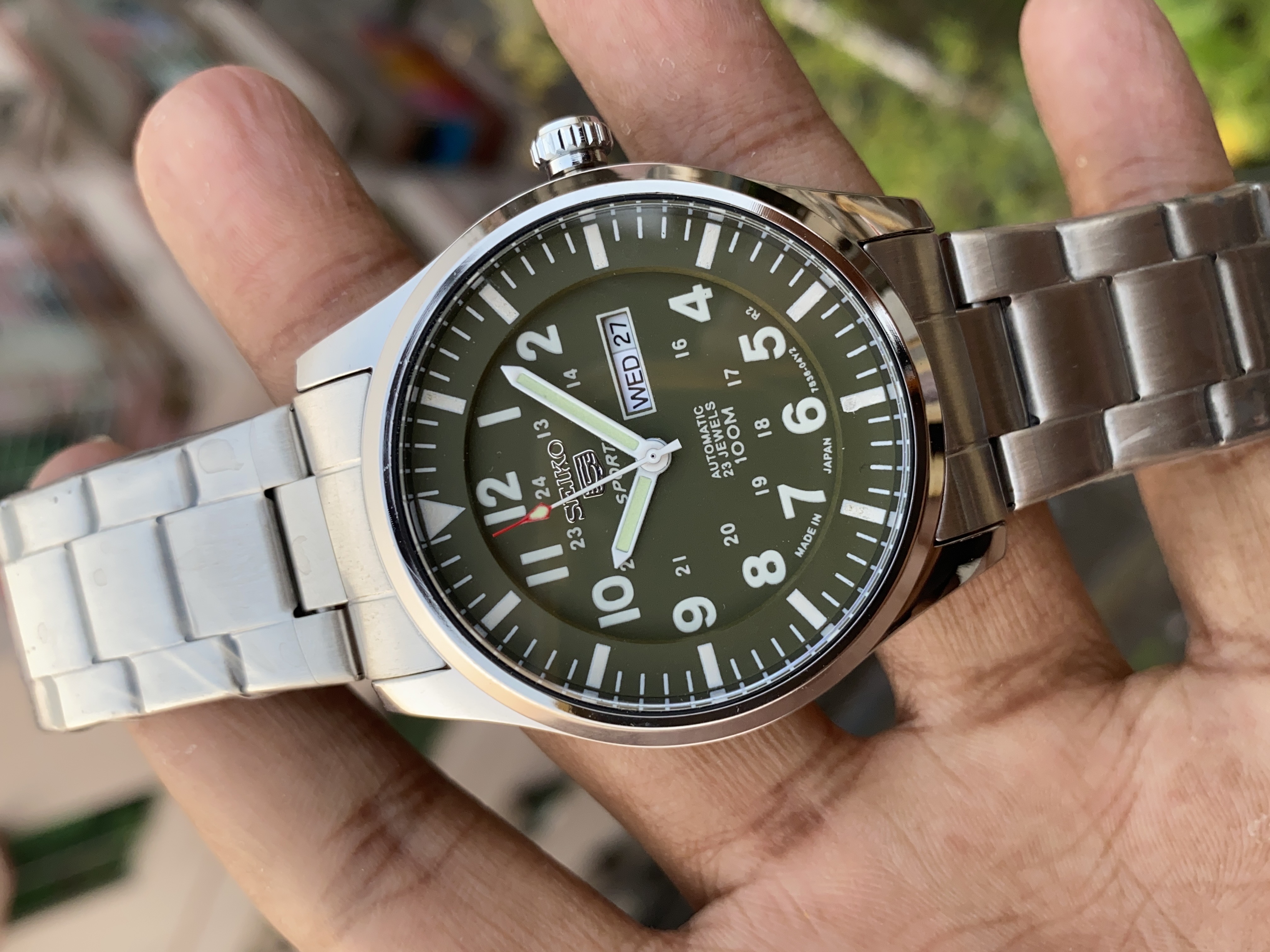 SEIKO daydate green dial_img_1