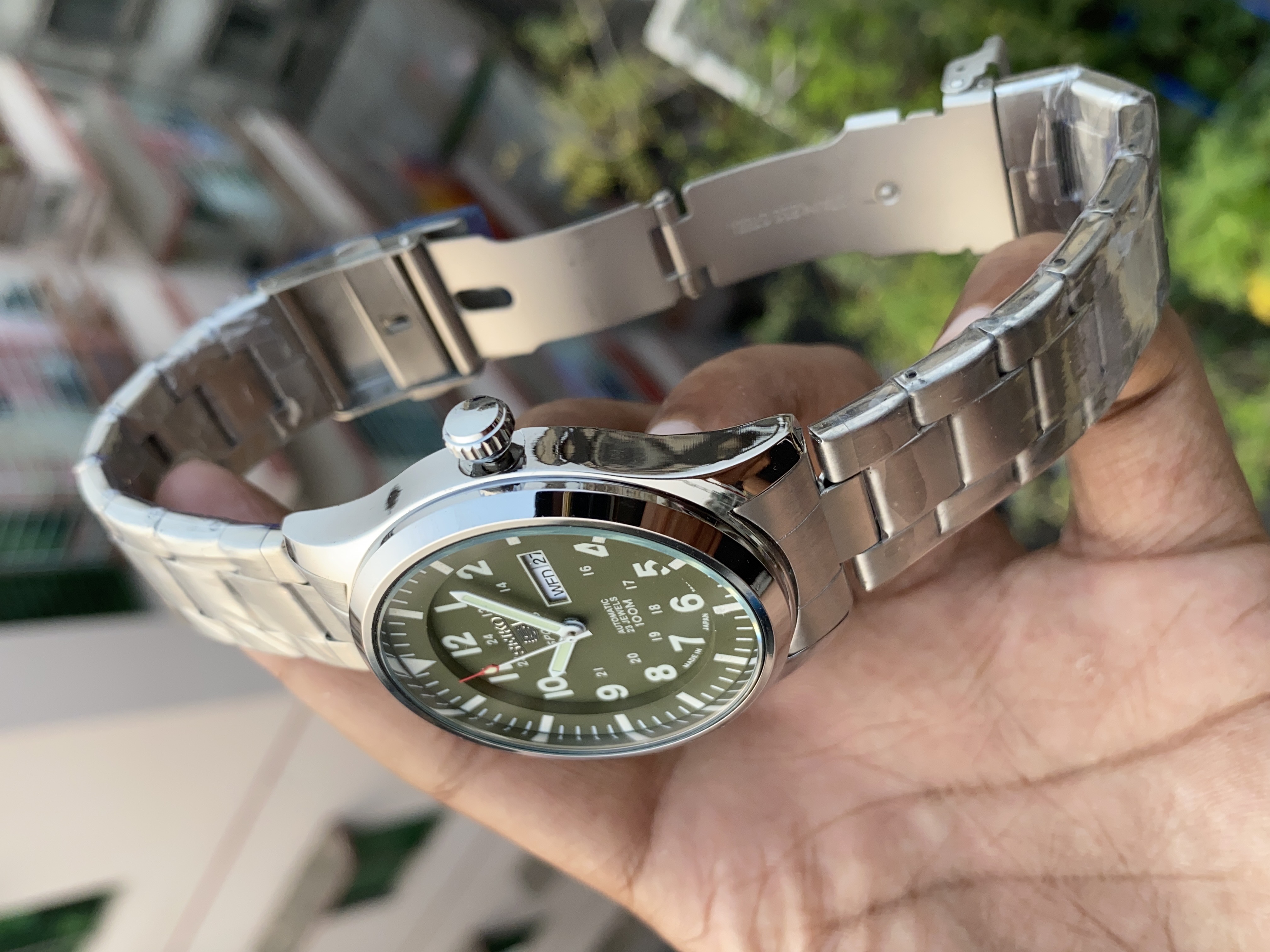 SEIKO daydate green dial_img_2