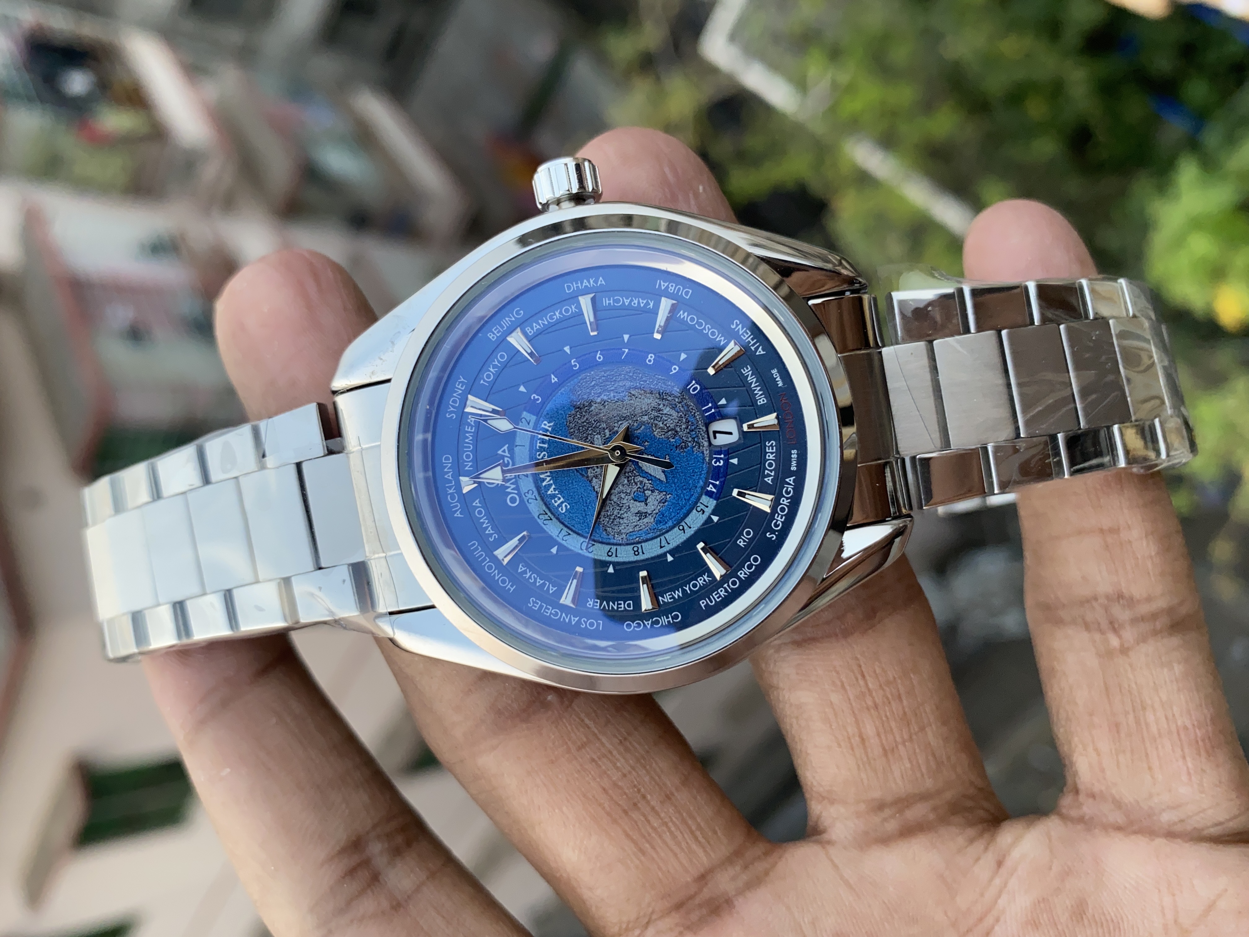 Omega aqua terra worldtimer (Blue dial)_img_0