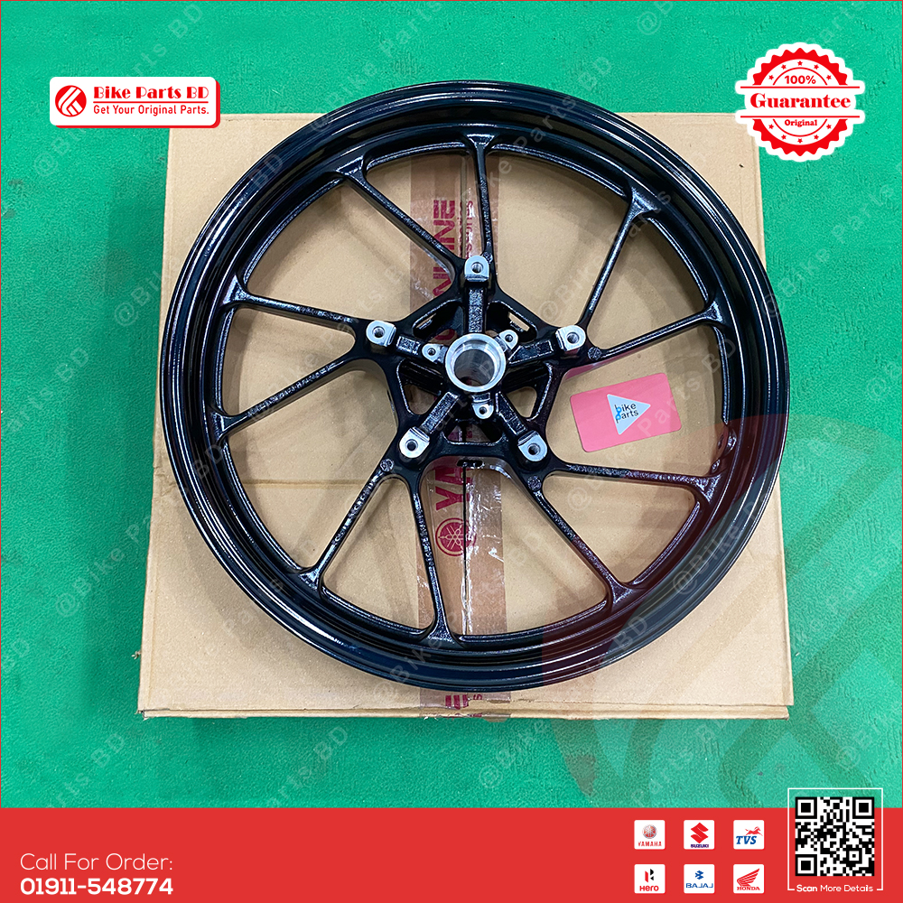 Alloy Rim (Front) for Yamaha FZS V3, FZX, R15 V3, R15 V4 & R15M, MT15 V1, MT15 V2 bike._img_0