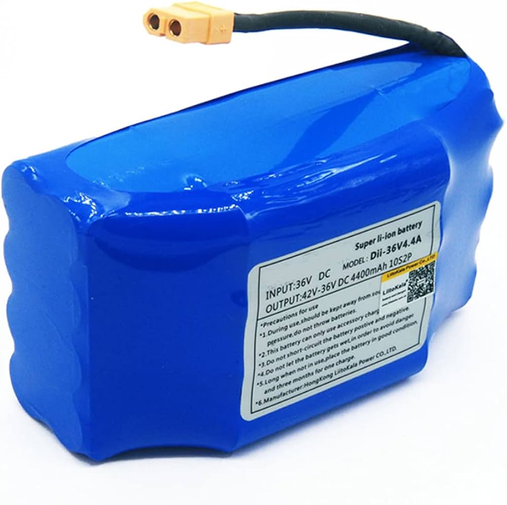 36v 4400mah (4.4 ah) lithium ion battery pack use for electric cycle_img_0