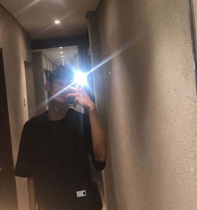 Black oversized t-shirt- text font 190 gsm_img_2