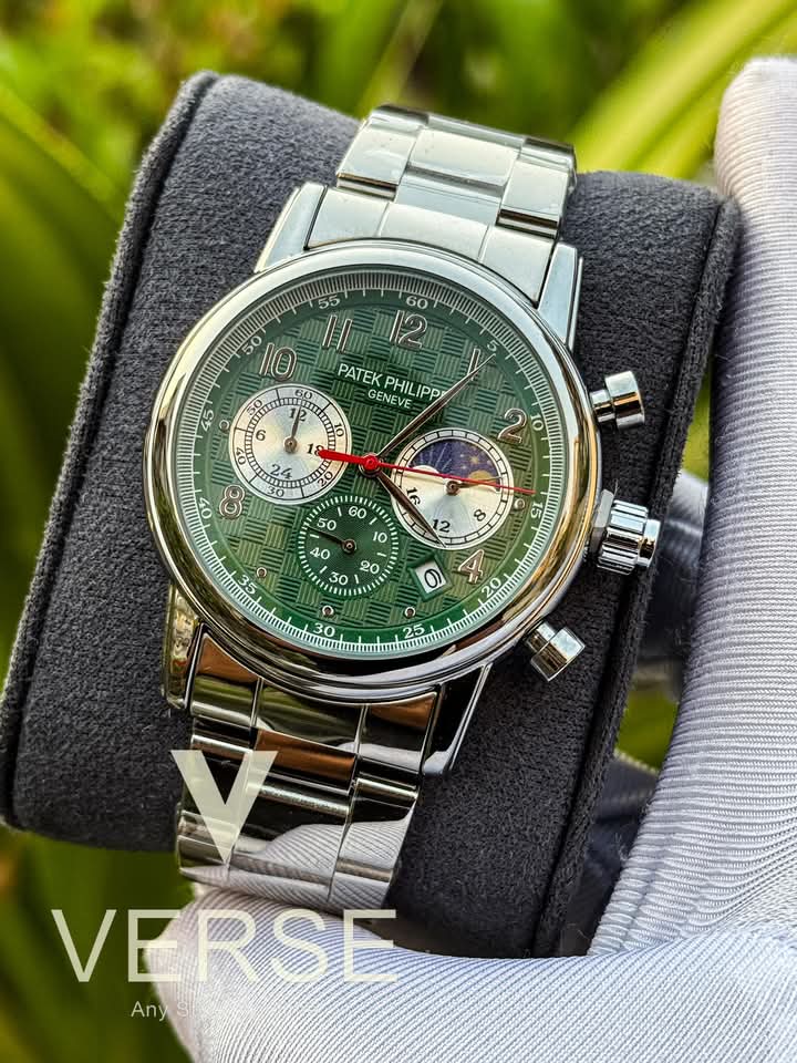 Patek chrono chain green dial