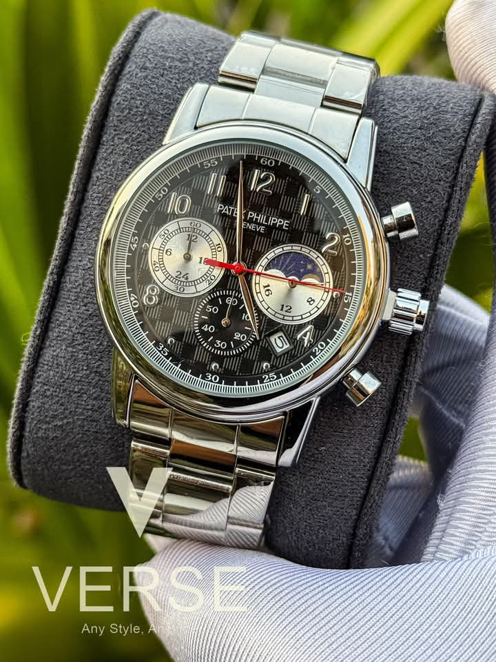 Patek chrono chain black dial