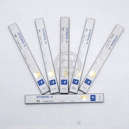 STRONG-H 10"+8" inch 'AAA' Straight Knife Cloth Cutting Machine Blade [12 piece in one box ]_img_3