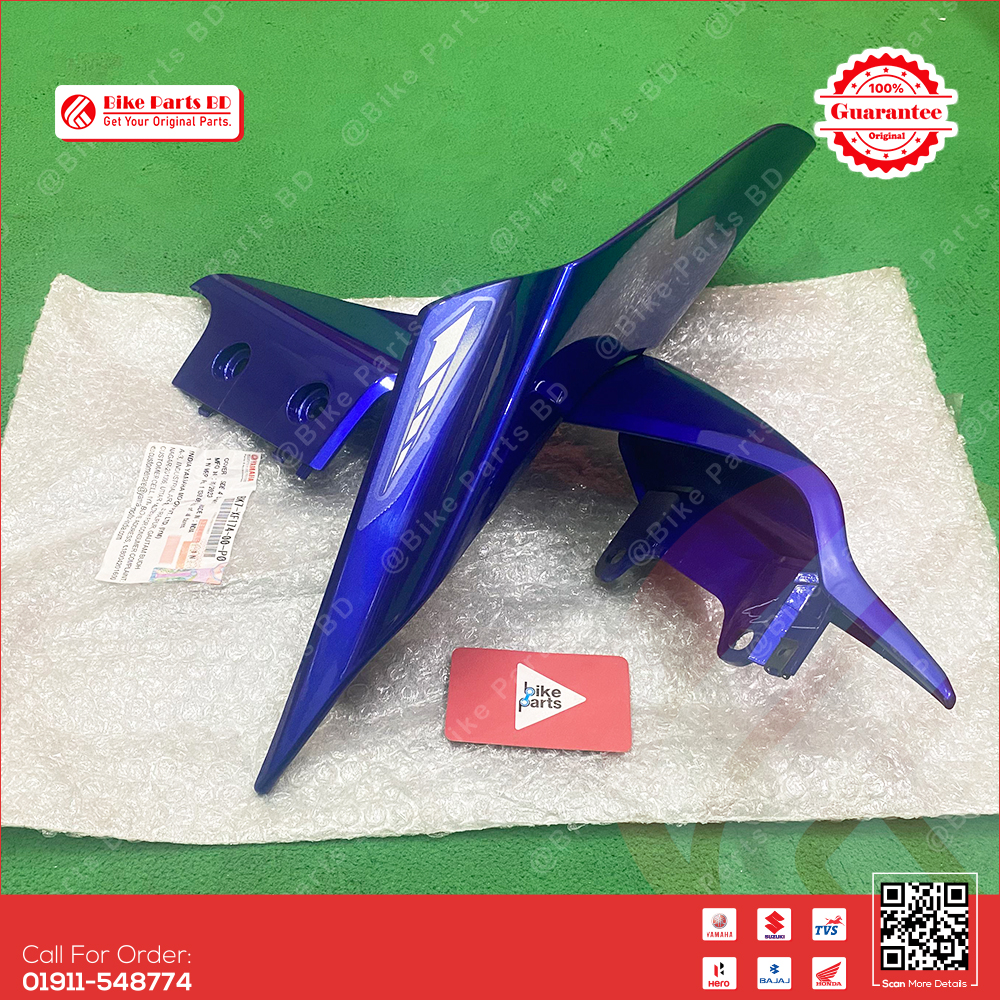 Back Panel for Yamaha R15 V3 Racing Blue (BS6) bike._img_0