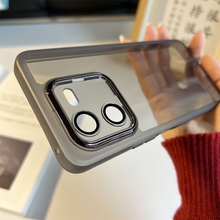 IQOO Z9x electroplating lens  glass film transparent mobile phone case_img_3