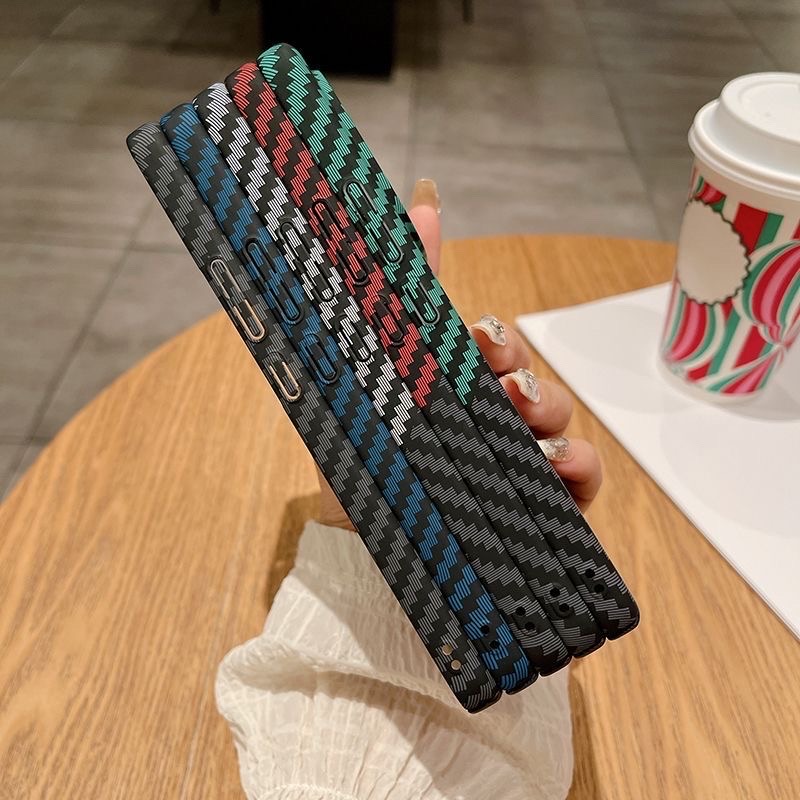 IQOO13 skin-feel carbon fiber pattern Protective cover_img_3