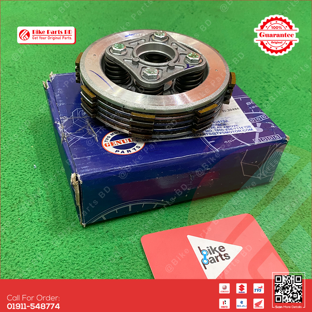 Clutch Assembly for TVS Metro Plus, Stryker bike._img_0