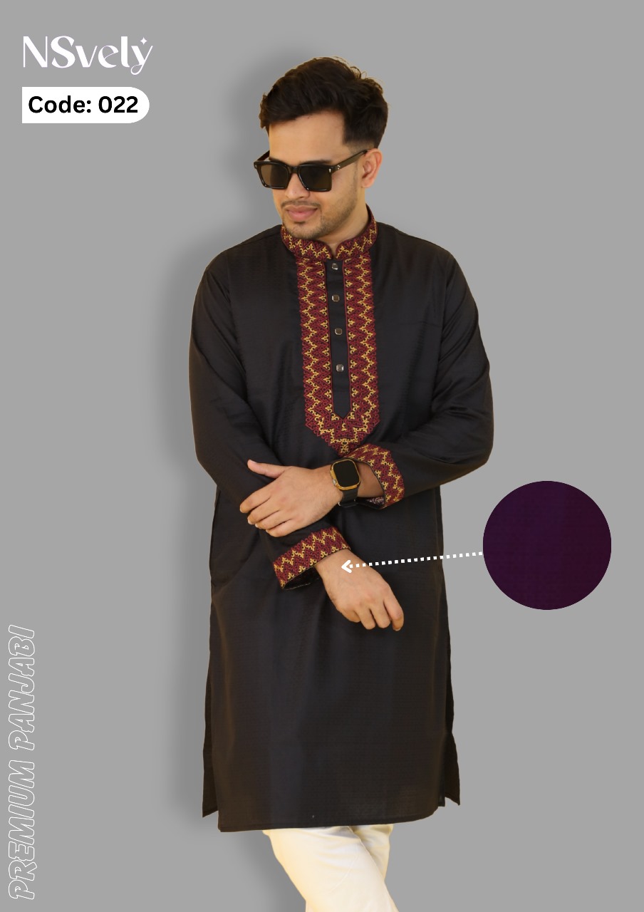 NSvely Brand Premium Panjabi ( With Premium Box)