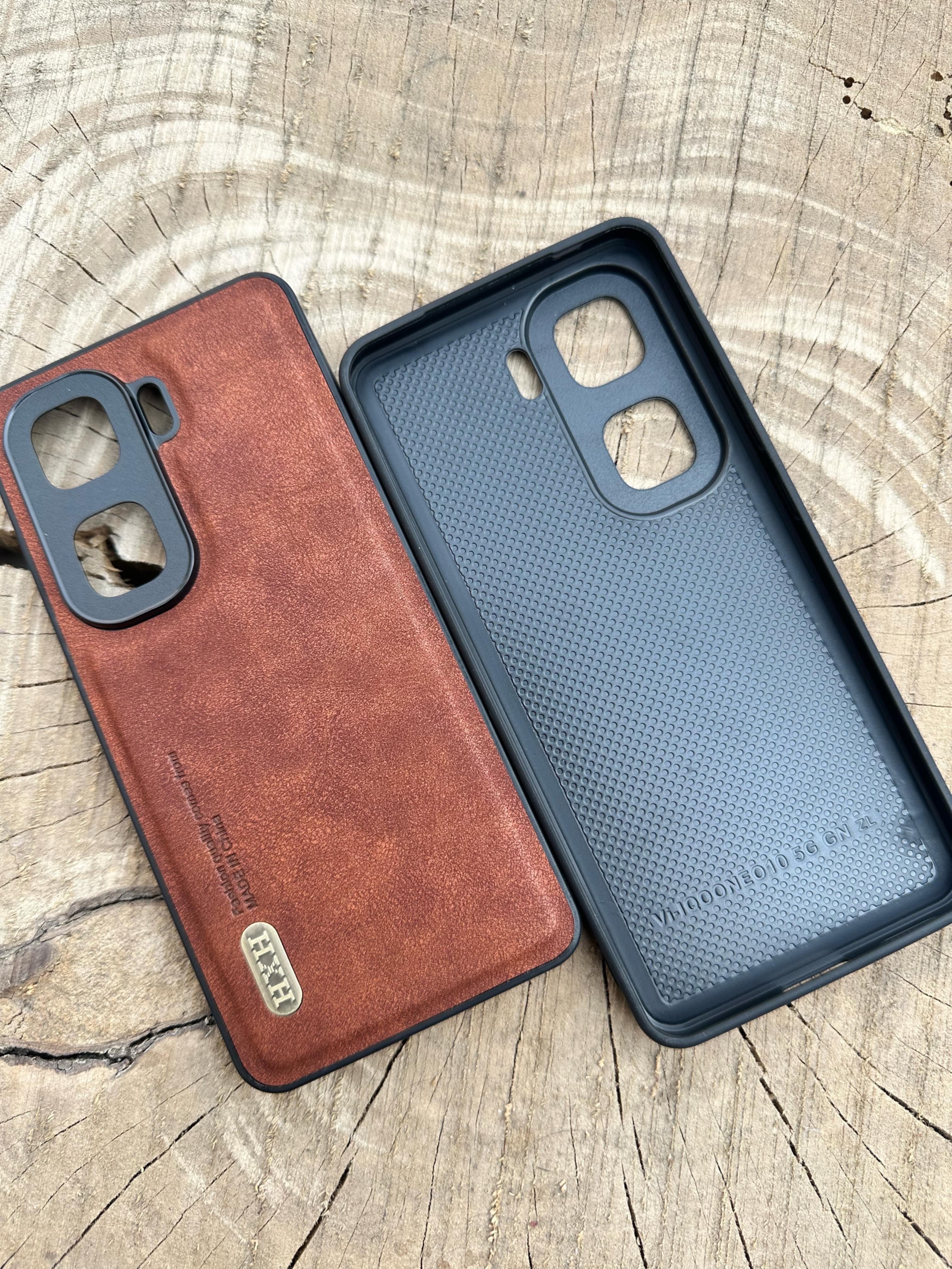 IQOO Neo10 antique leather case frosted protective cover_img_4