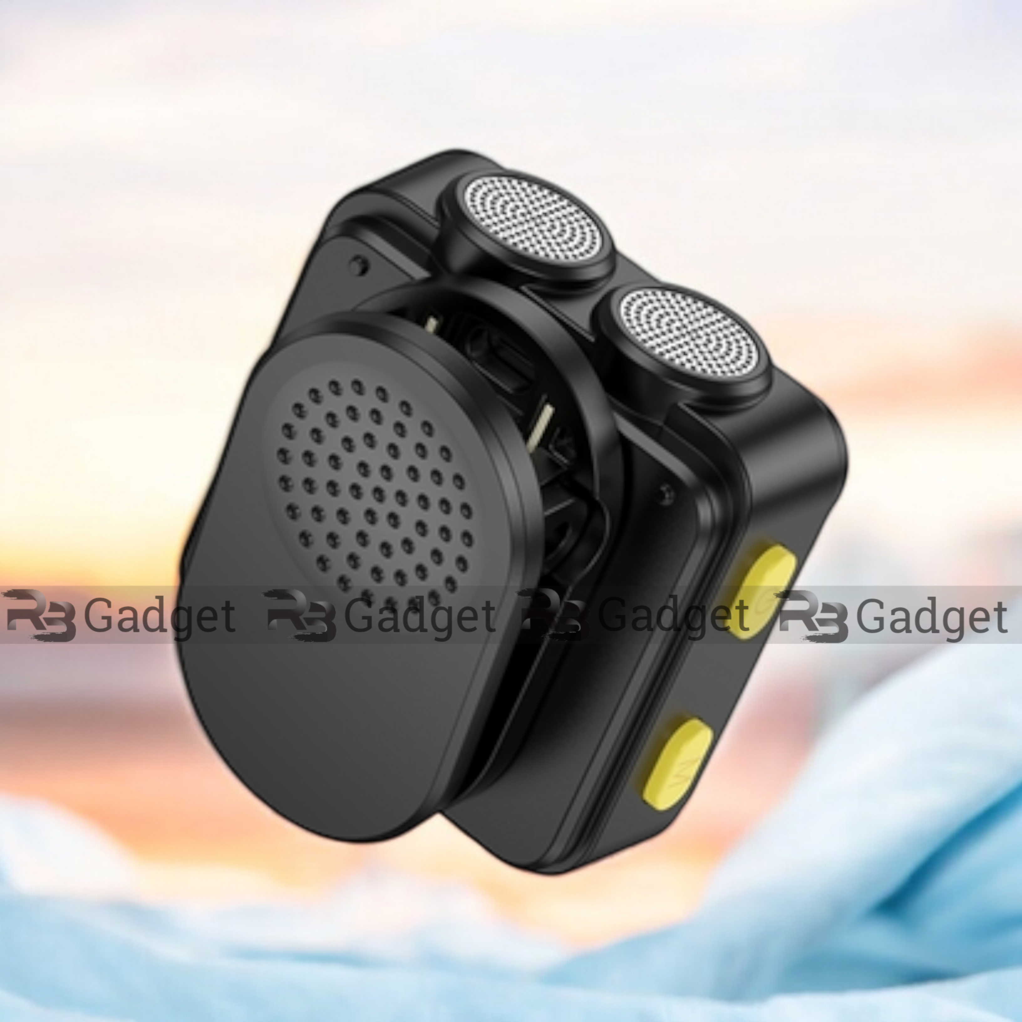 Hoco L17 Wireless Dual Magnetic Lapel Microphone for_img_1