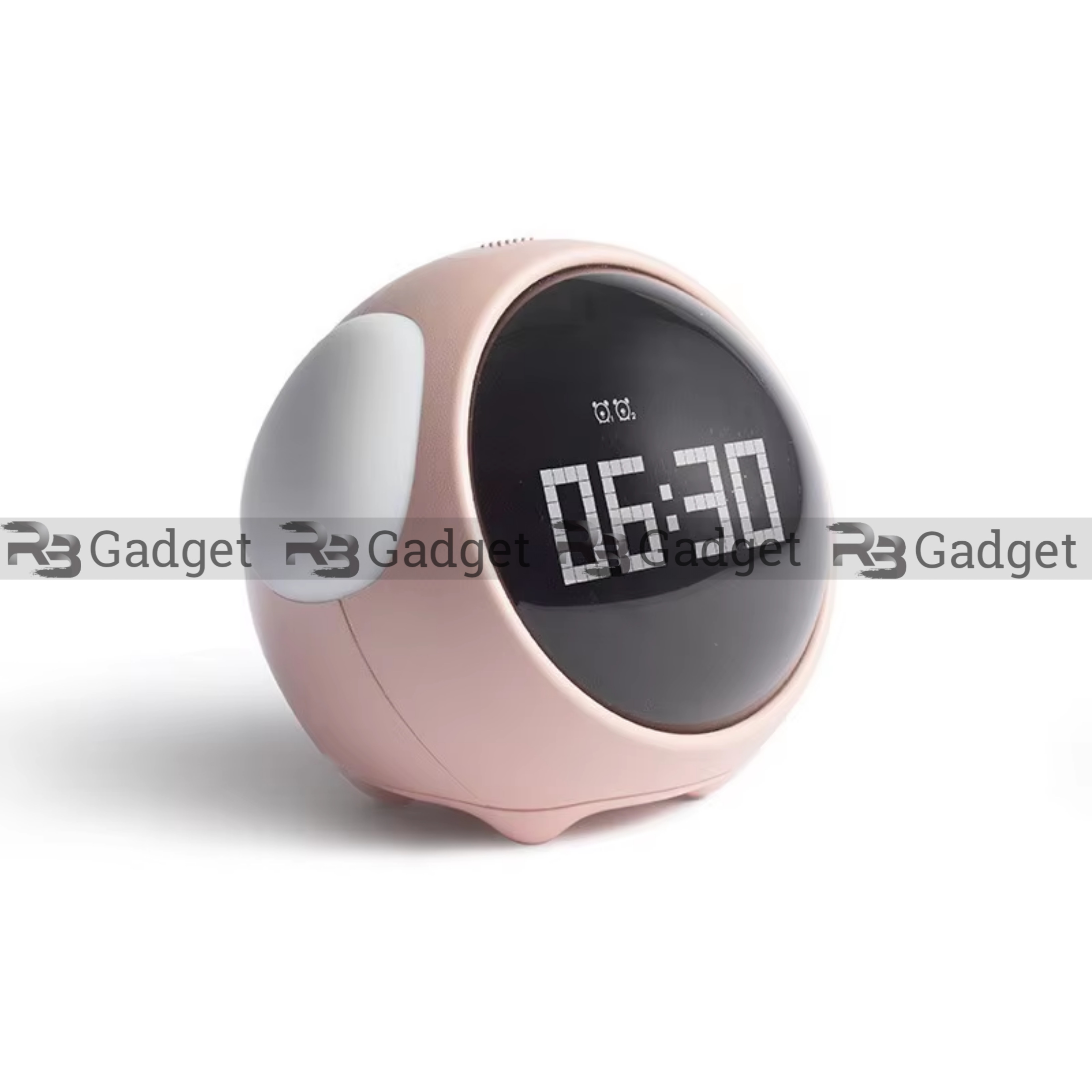 Cute Expression Multi Function LED Pixel Alarm Clock_img_2