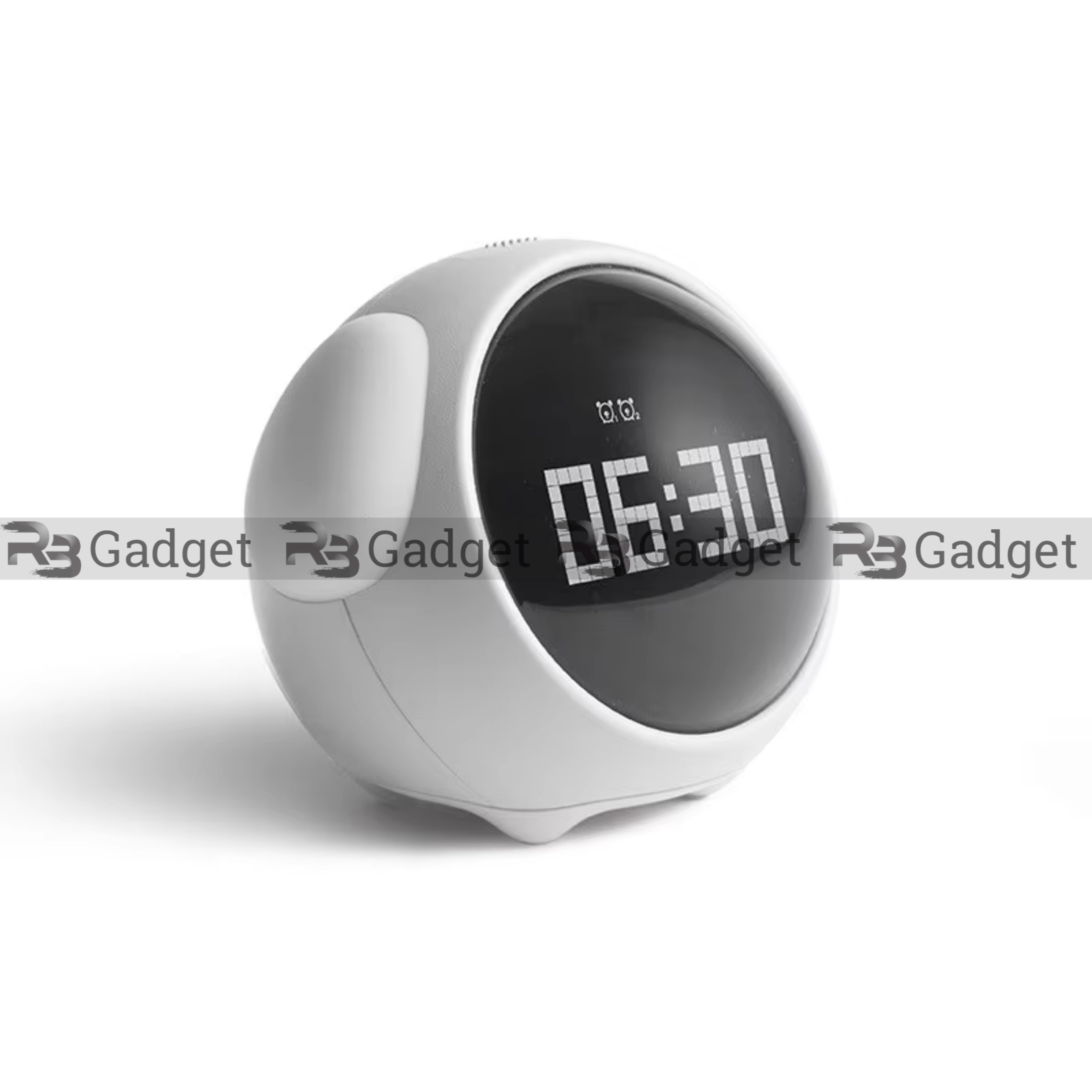 Cute Expression Multi Function LED Pixel Alarm Clock_img_3