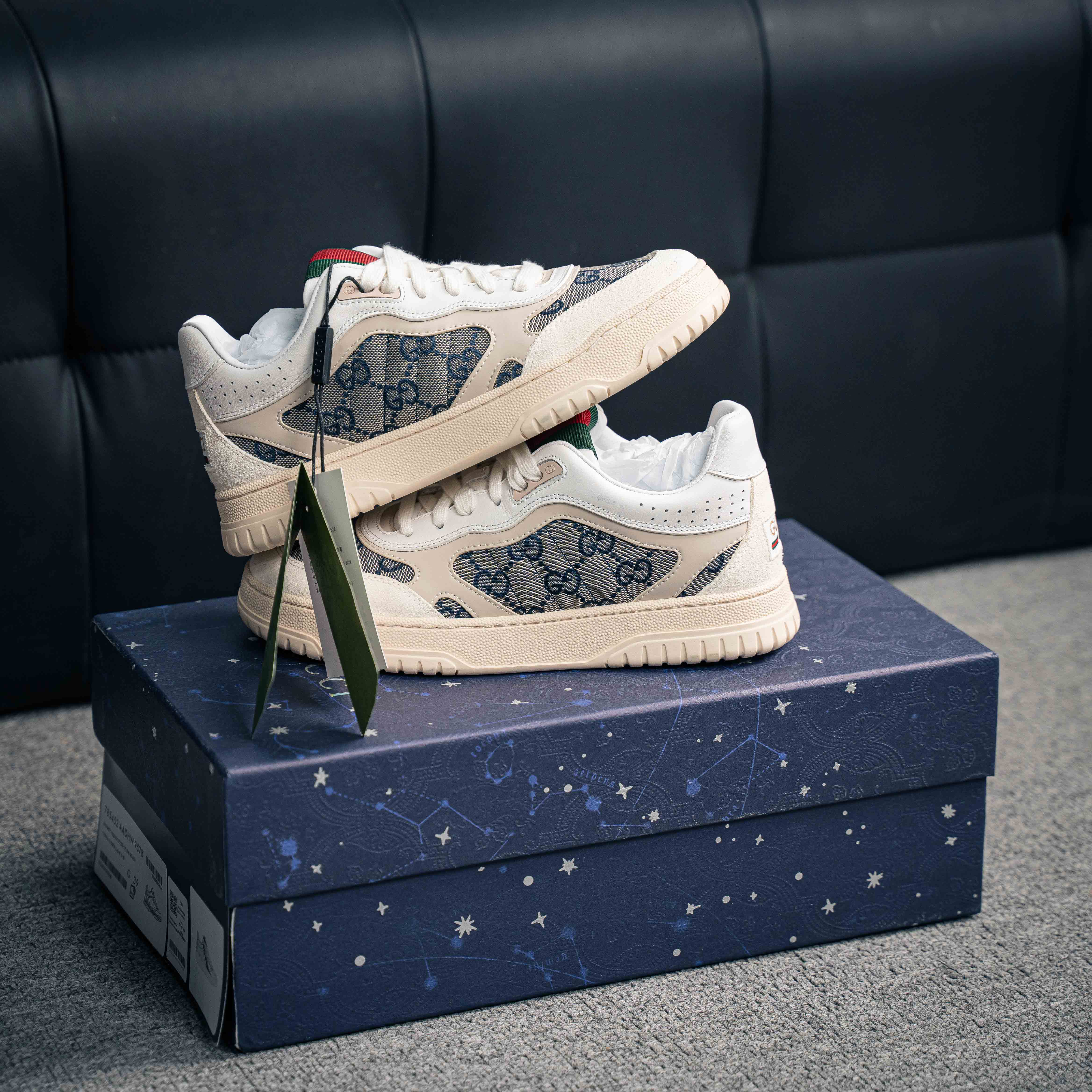 Gucci Re-Web Trainers (1:1)_img_1