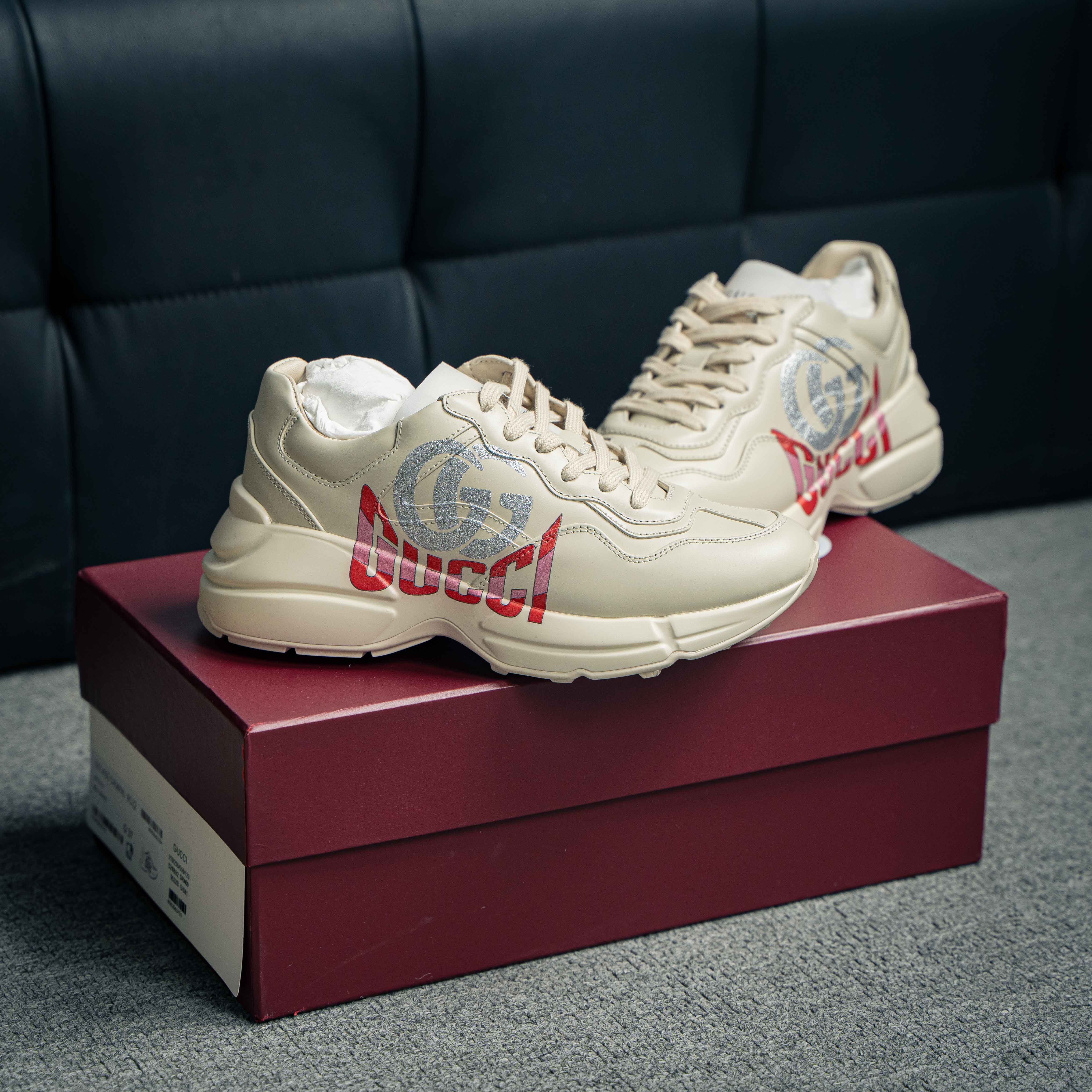 Gucci Rhyton sneakers (1:1)_img_0