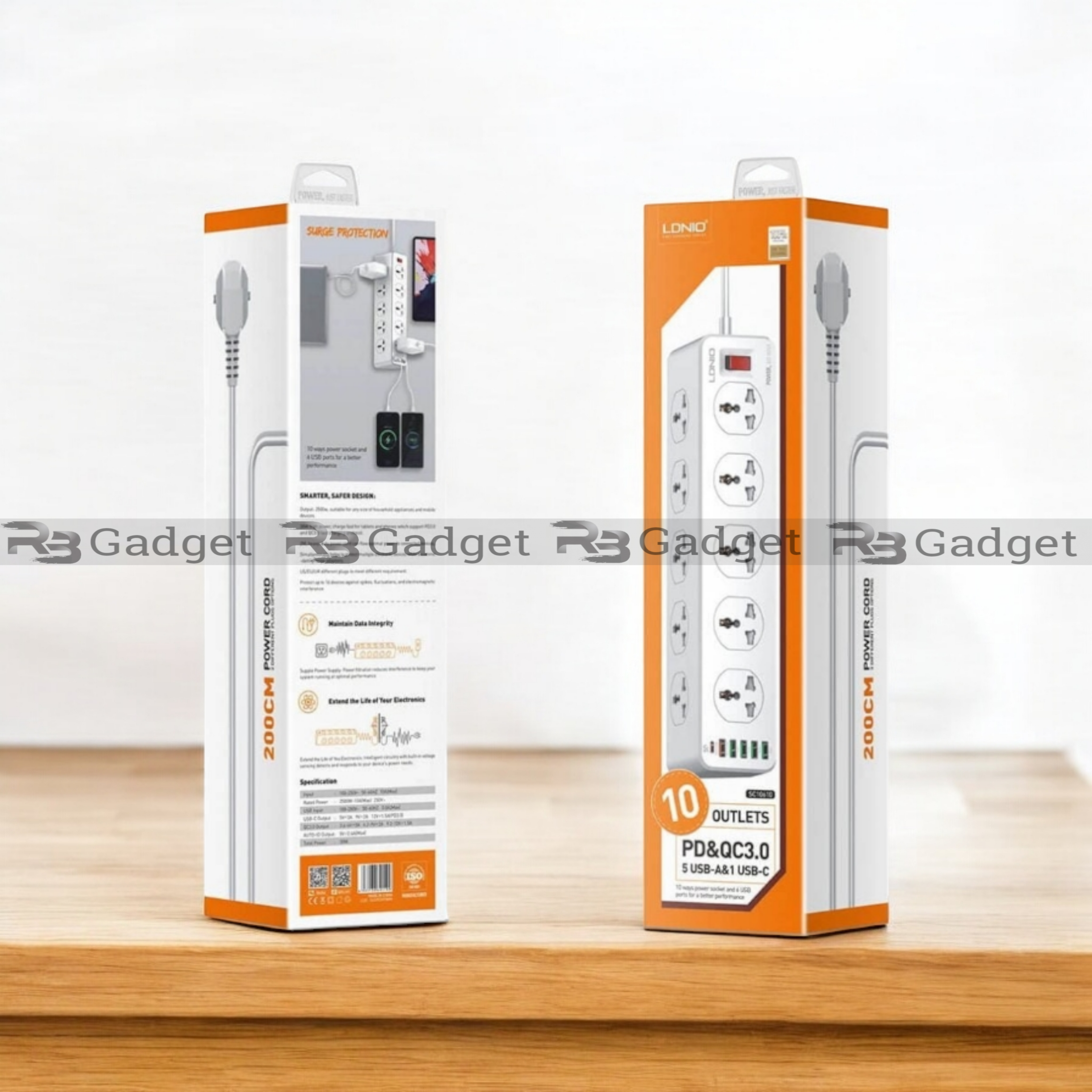 LDNIO SC10610 30W 10-Port USB Charger Power Strip_img_1