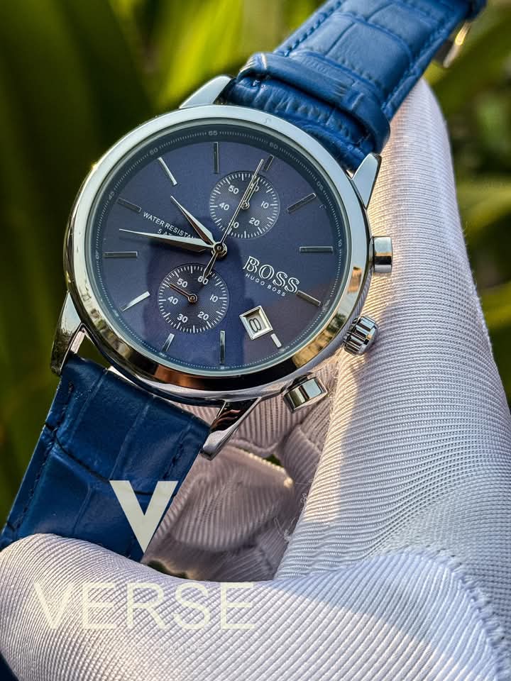 Boss belt two chrono blue