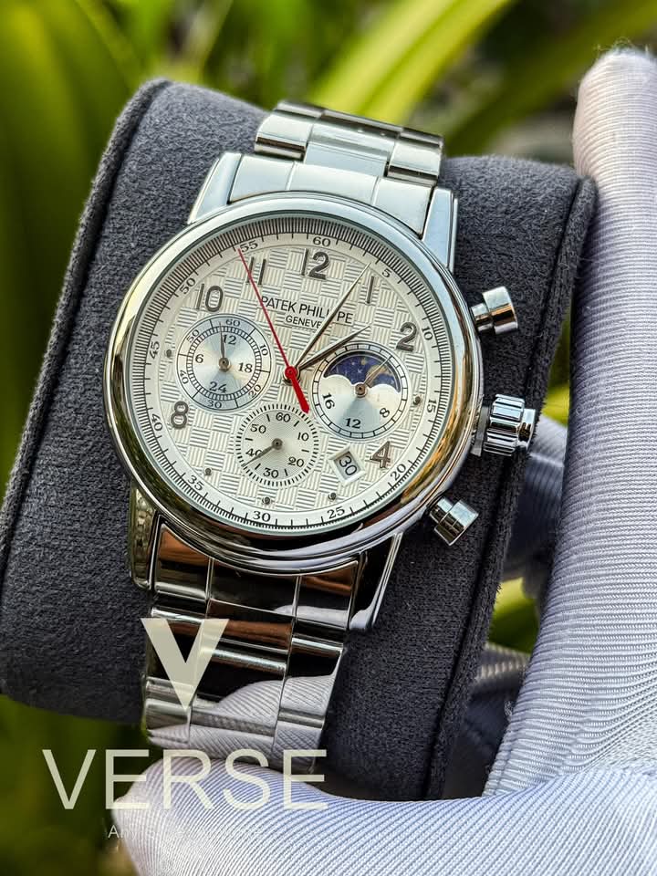 Patek chrono chain  white dial