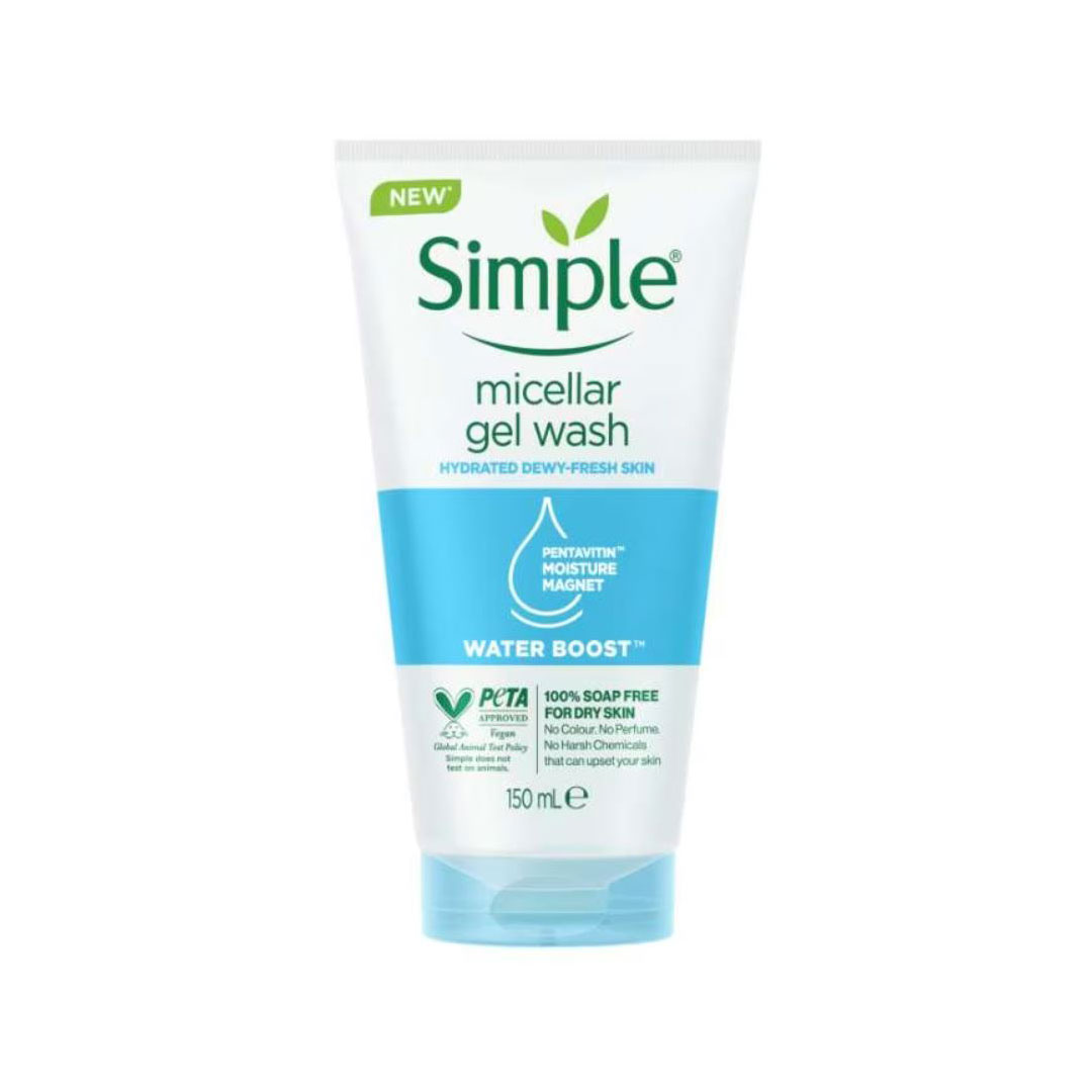 Simple Water Boost Micellar Facial Gel Wash_img_0