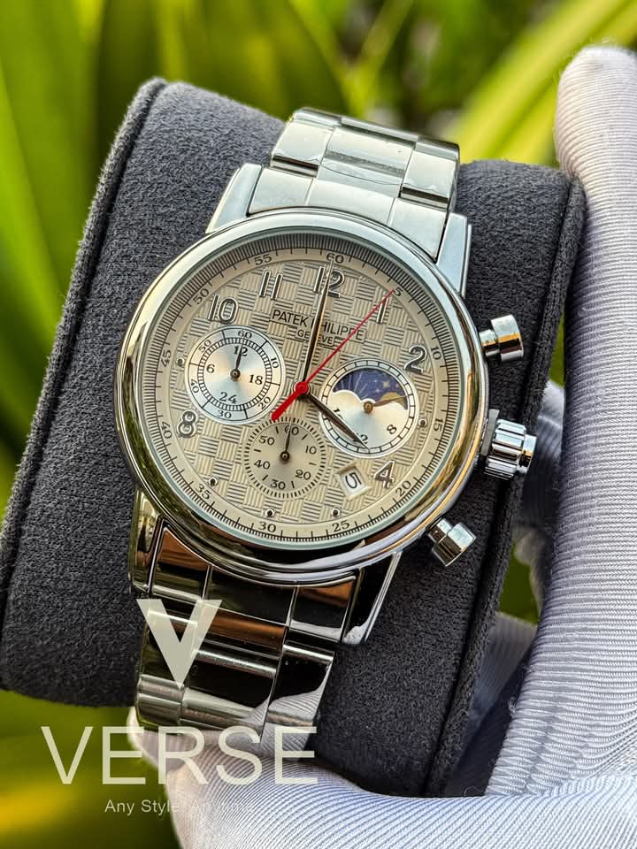 Patek chrono chain grey dial