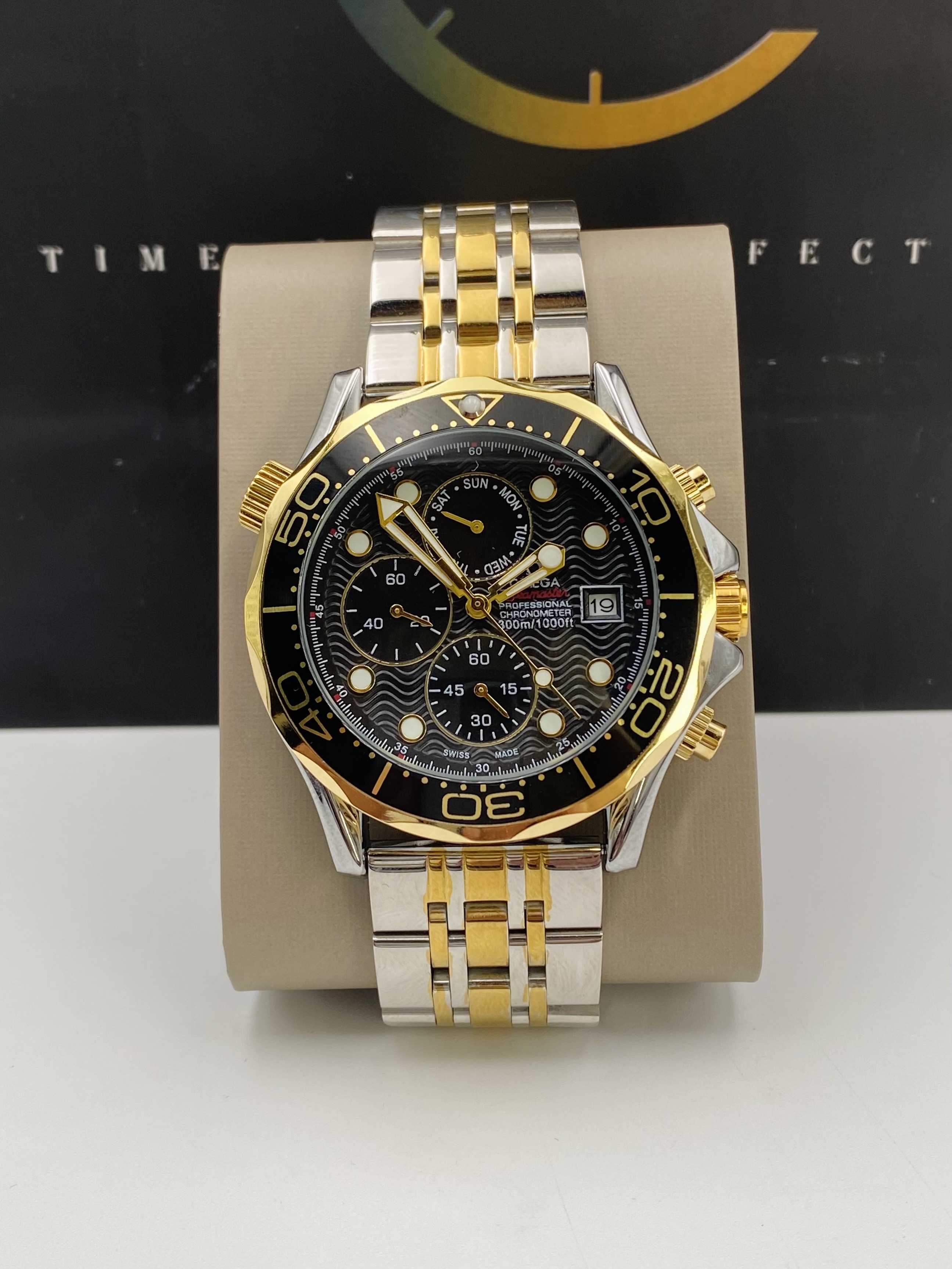 Omega Seamaster Chronograph Quartz Movement Watch_img_0