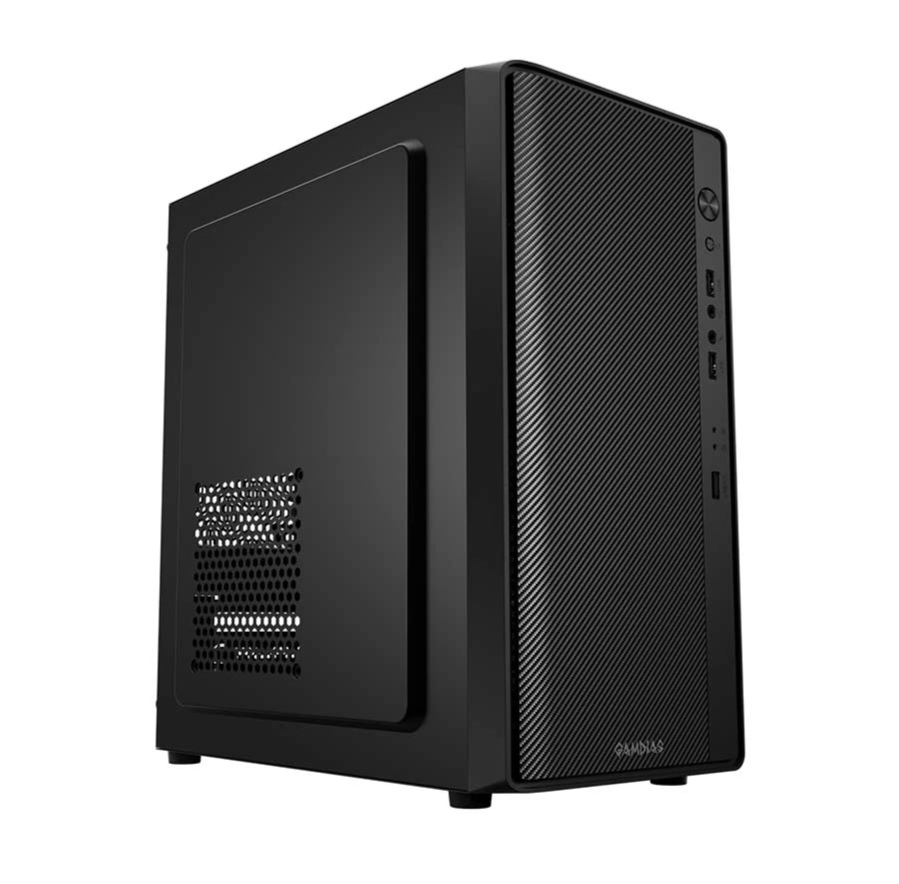 Gamdias MARS E5M Mini Tower Black Micro-ATX Desktop Casing with 250W PSU