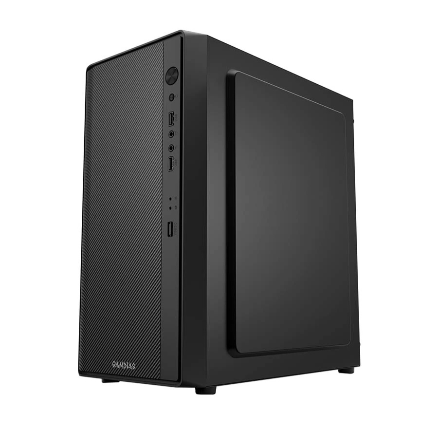 Gamdias MARS E5M Mini Tower Black Micro-ATX Desktop Casing with 250W PSU_img_1
