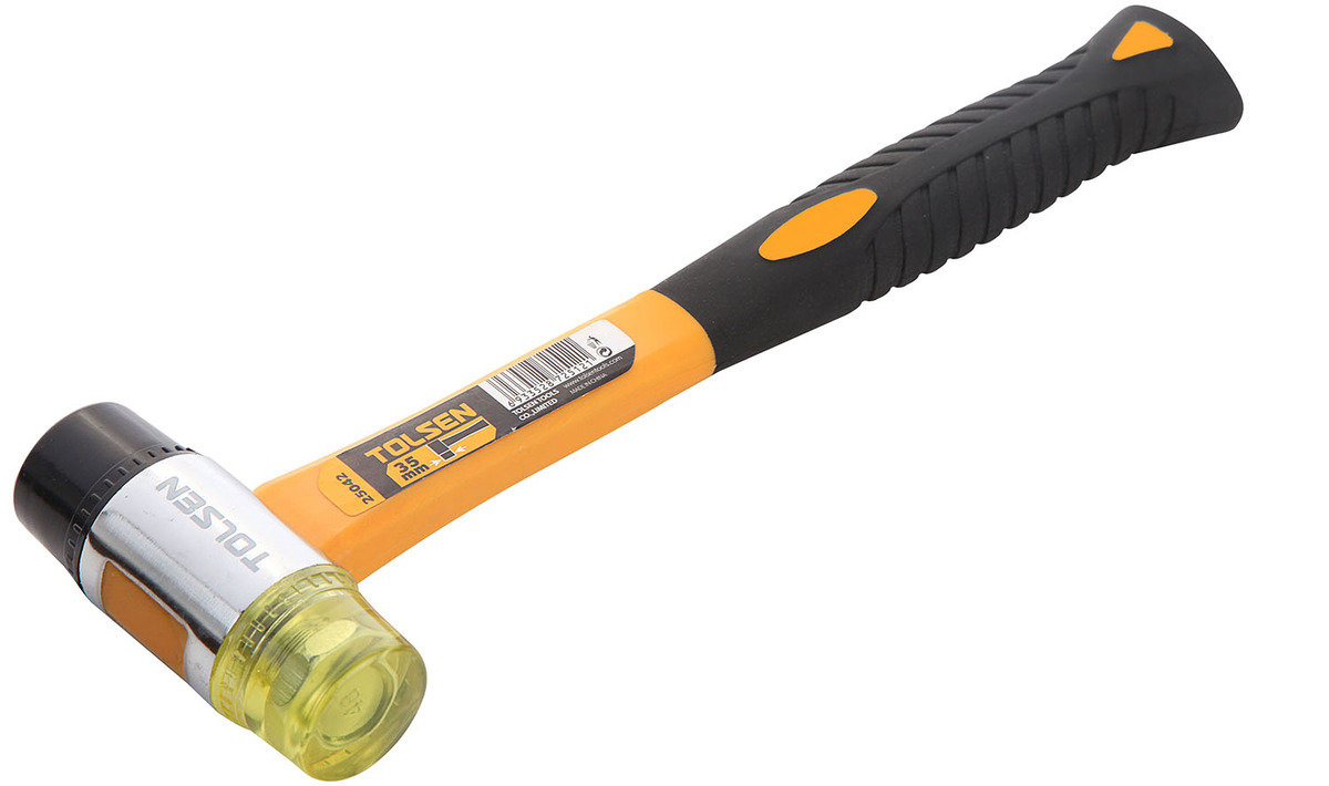 TOLSEN Two Way Mallet 400g Plastic Nylon Fiberglass Handle Model 25042_img_6