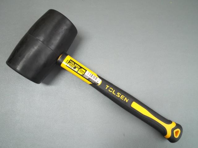 TOLSEN Rubber Mallet (900g / 32OZ) Fiberglass Handle Model 25038_img_4