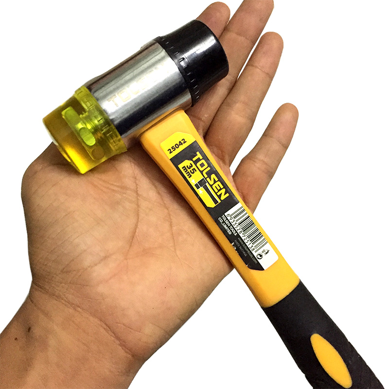 TOLSEN Two Way Mallet 400g Plastic Nylon Fiberglass Handle Model 25042_img_2