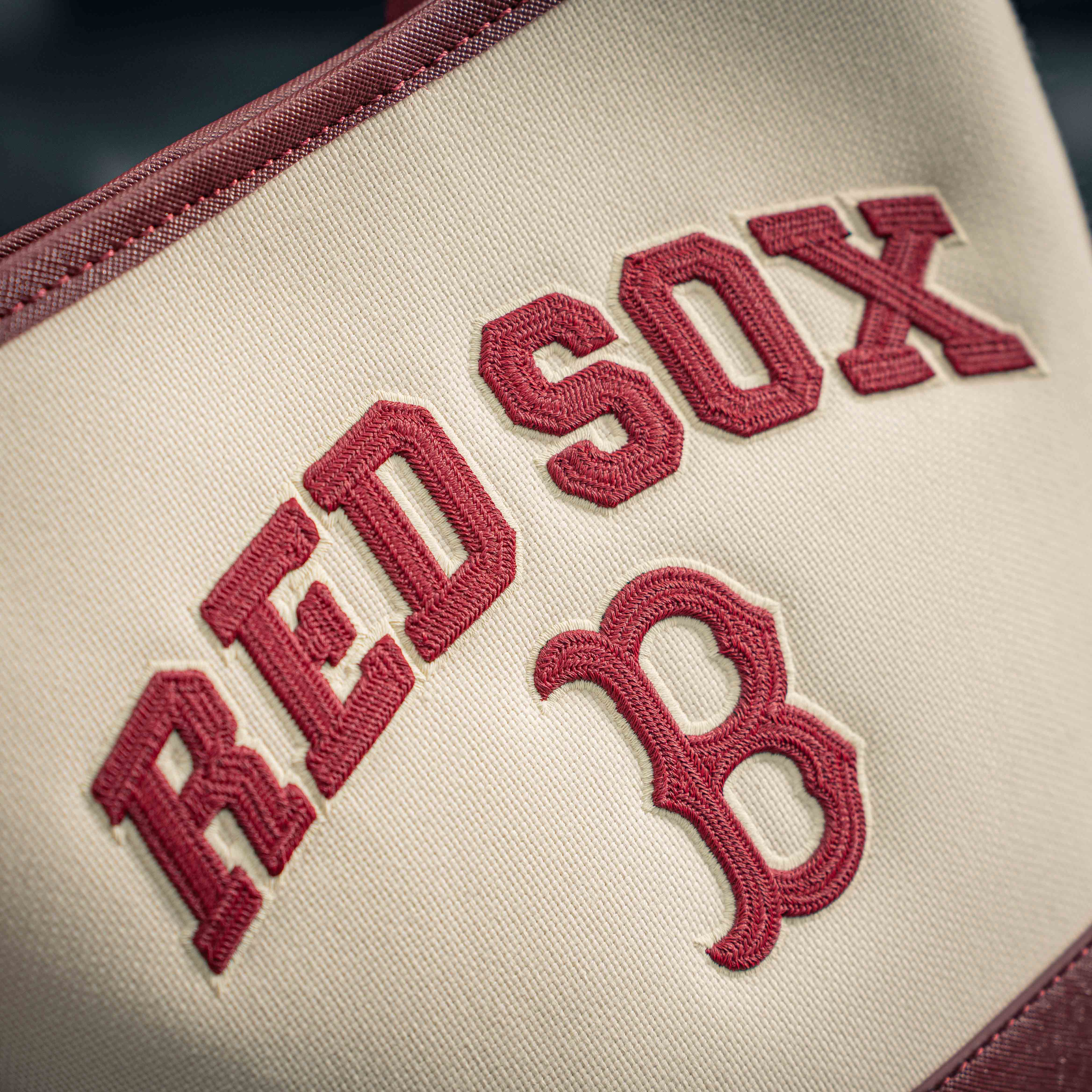 MLB Varsity Basic Canvas Bucket Bag Boston Red Sox_img_2