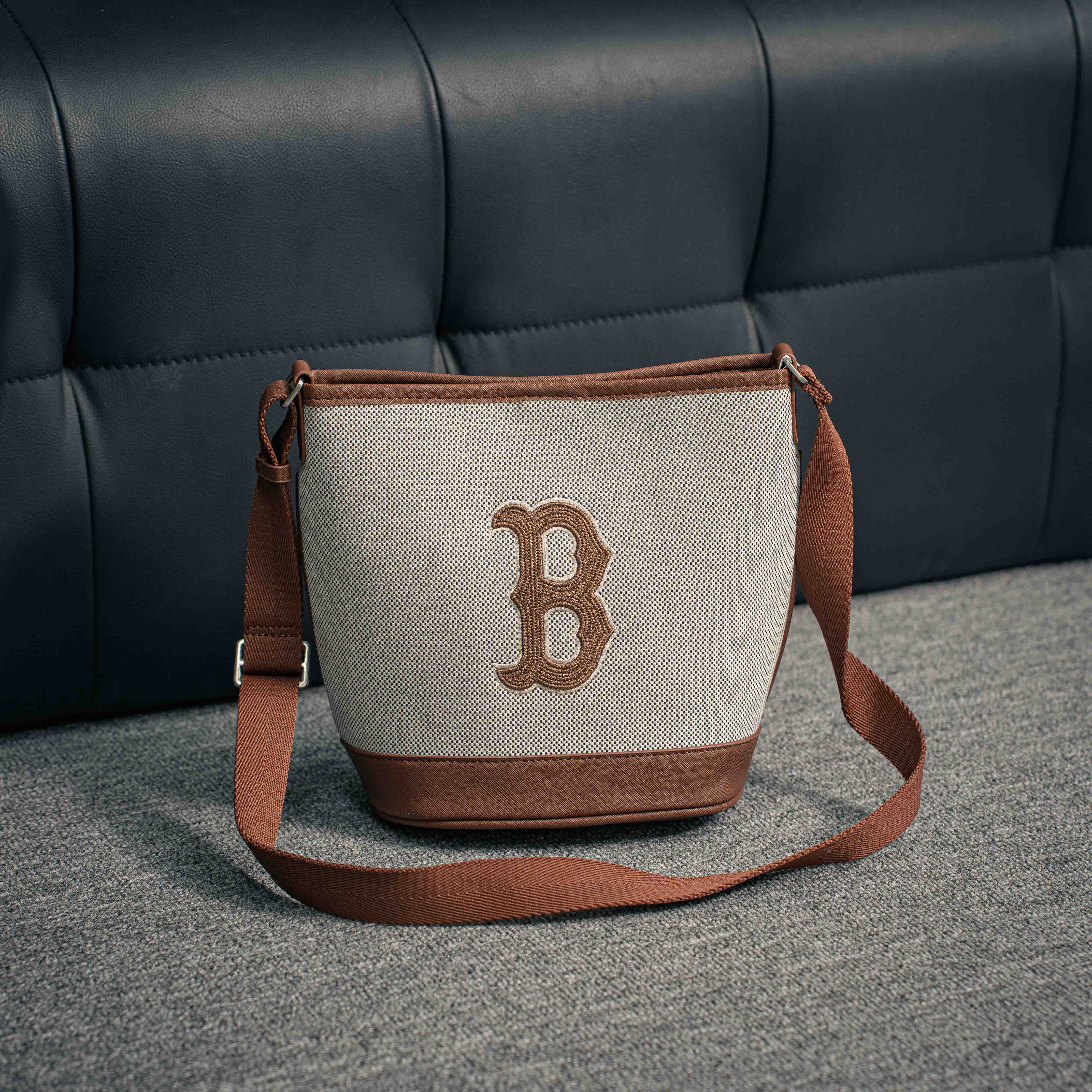 MLB Basic Canvas Bucket Bag Boston Red Sox_img_0