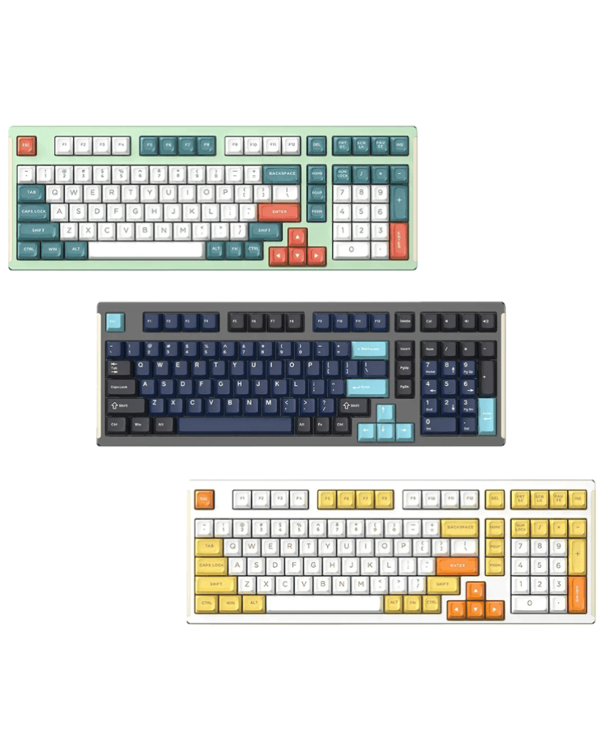 MONKA 6102 Aluminium Alloy Prebuilt Mechanical Keyboard_img_0